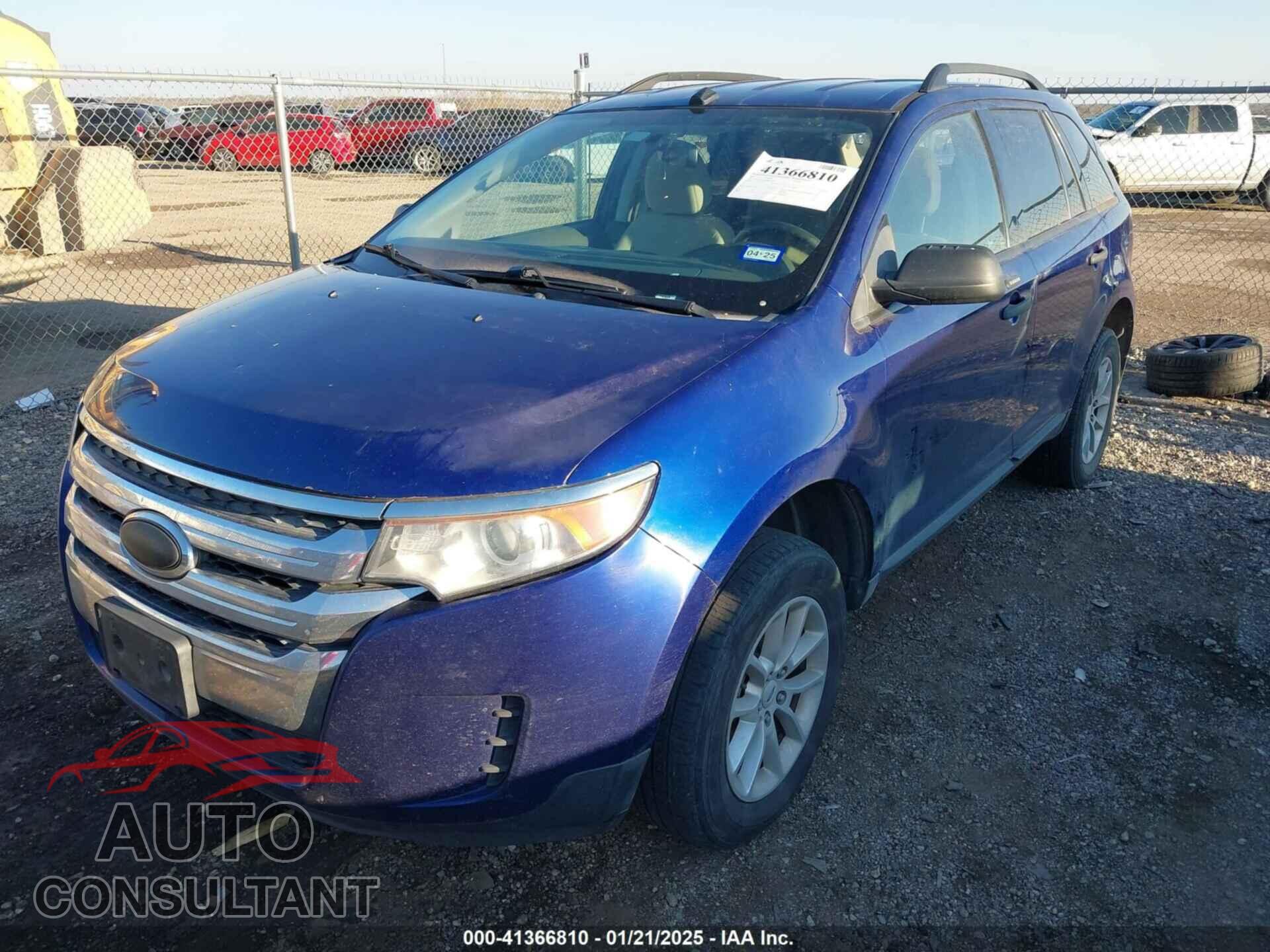FORD EDGE 2013 - 2FMDK3GC3DBB57891