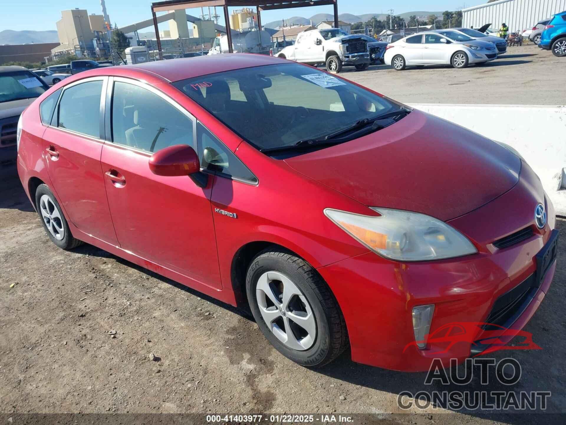 TOYOTA PRIUS 2013 - JTDKN3DU4D5662679