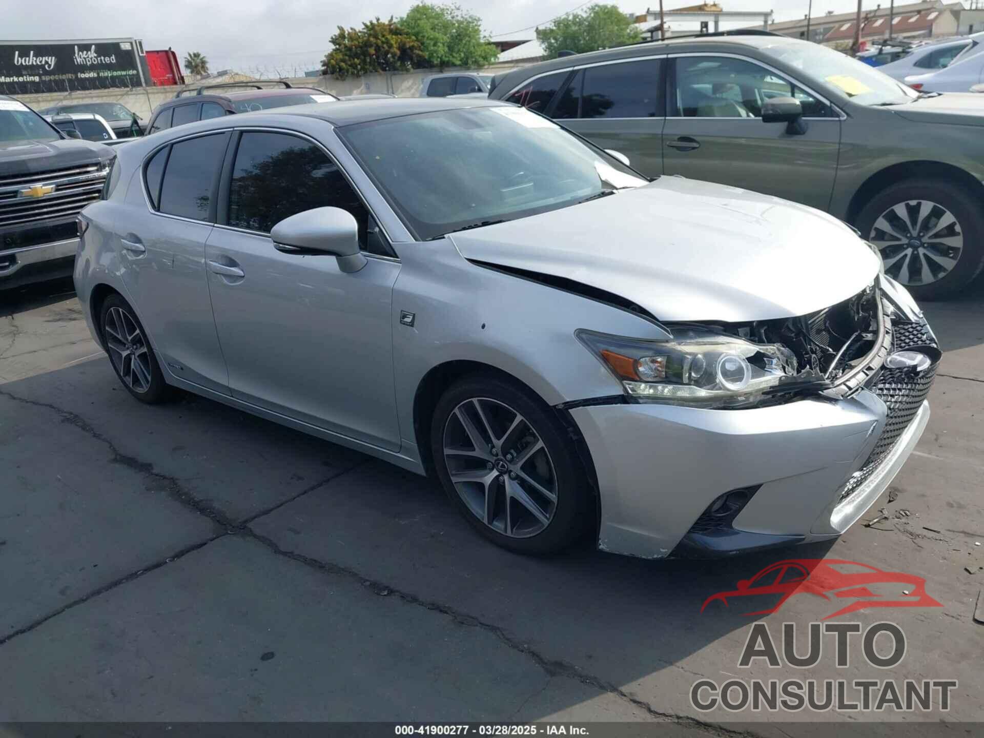 LEXUS CT 200H 2016 - JTHKD5BH9G2259211