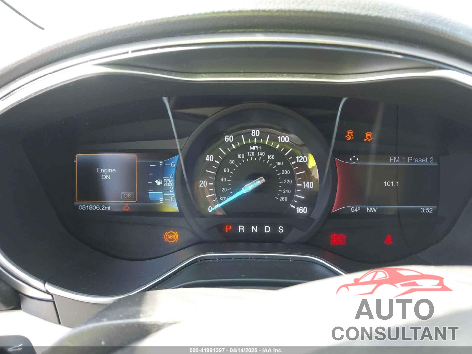 FORD FUSION 2016 - 3FA6P0HD9GR267764
