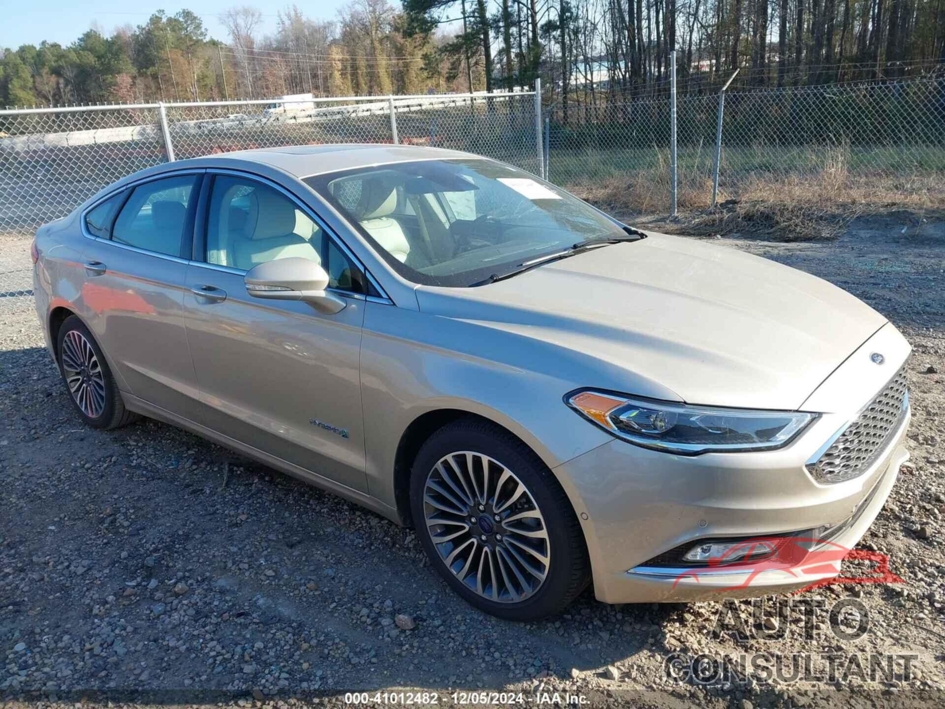 FORD FUSION HYBRID 2018 - 3FA6P0RU6JR183763