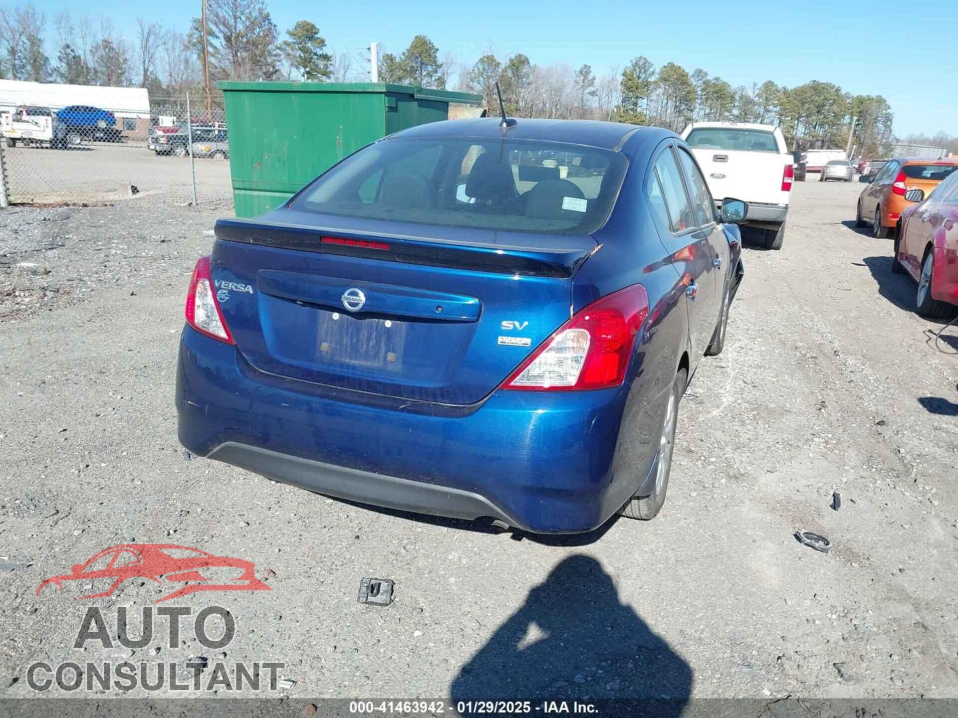 NISSAN VERSA 2019 - 3N1CN7AP3KL818592