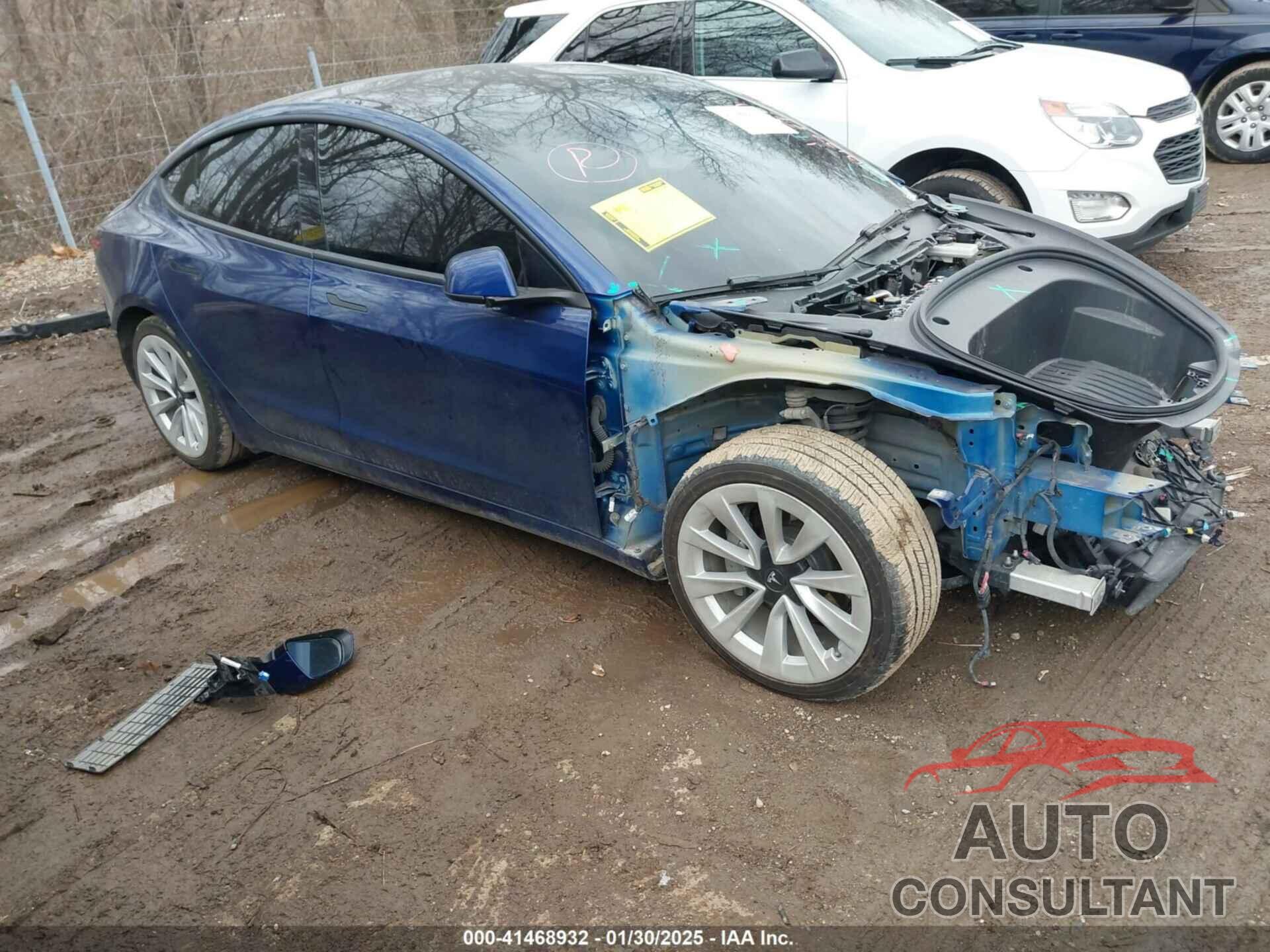 TESLA MODEL 3 2022 - 5YJ3E1EB6NF185646