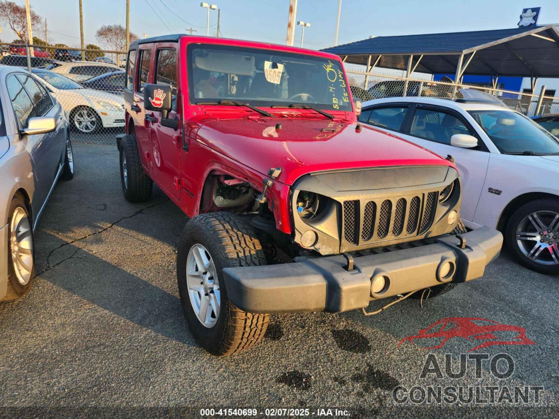 JEEP WRANGLER UNLIMITED 2014 - 1C4BJWDG5EL120219