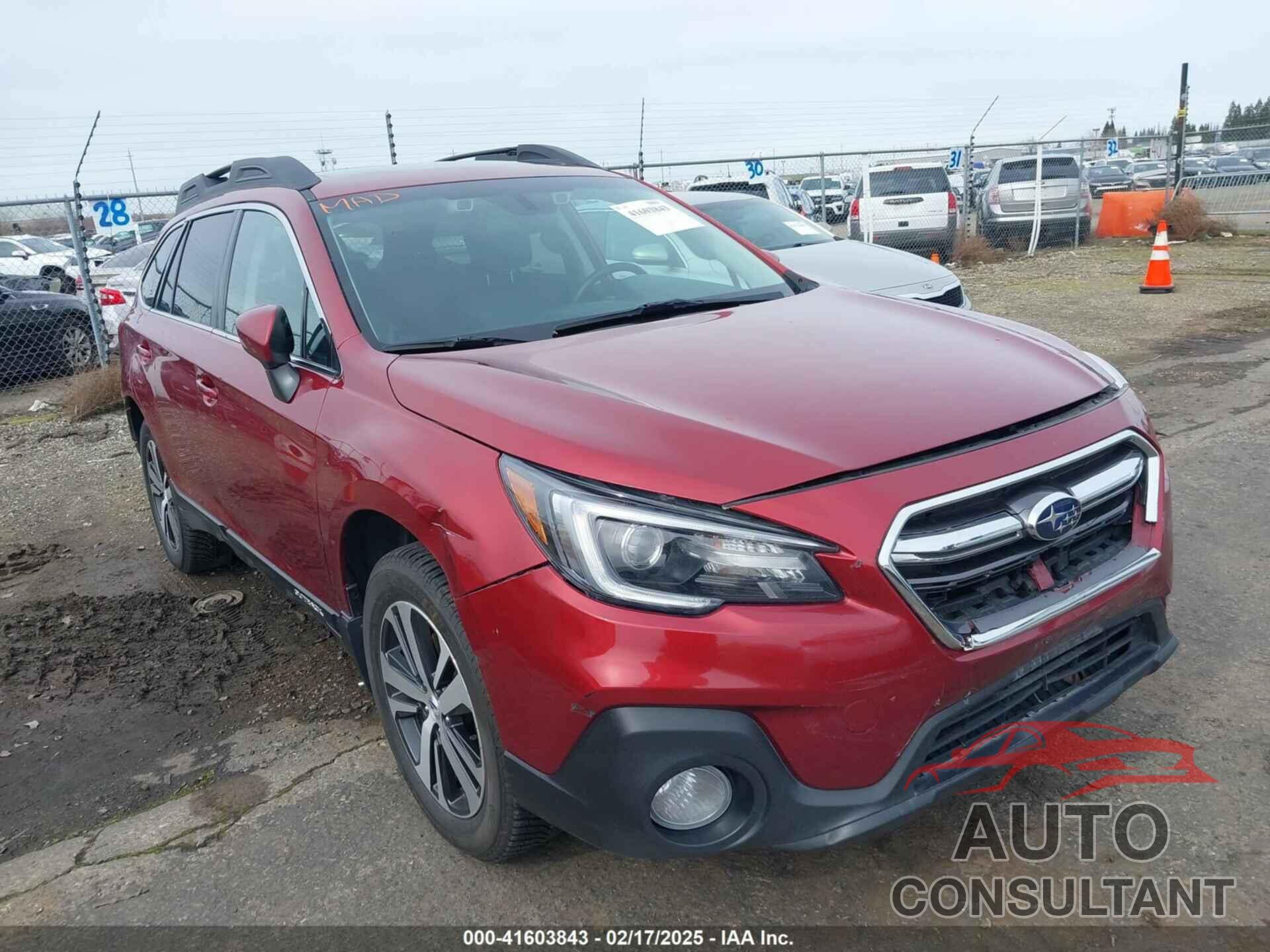 SUBARU OUTBACK 2019 - 4S4BSENC4K3385613