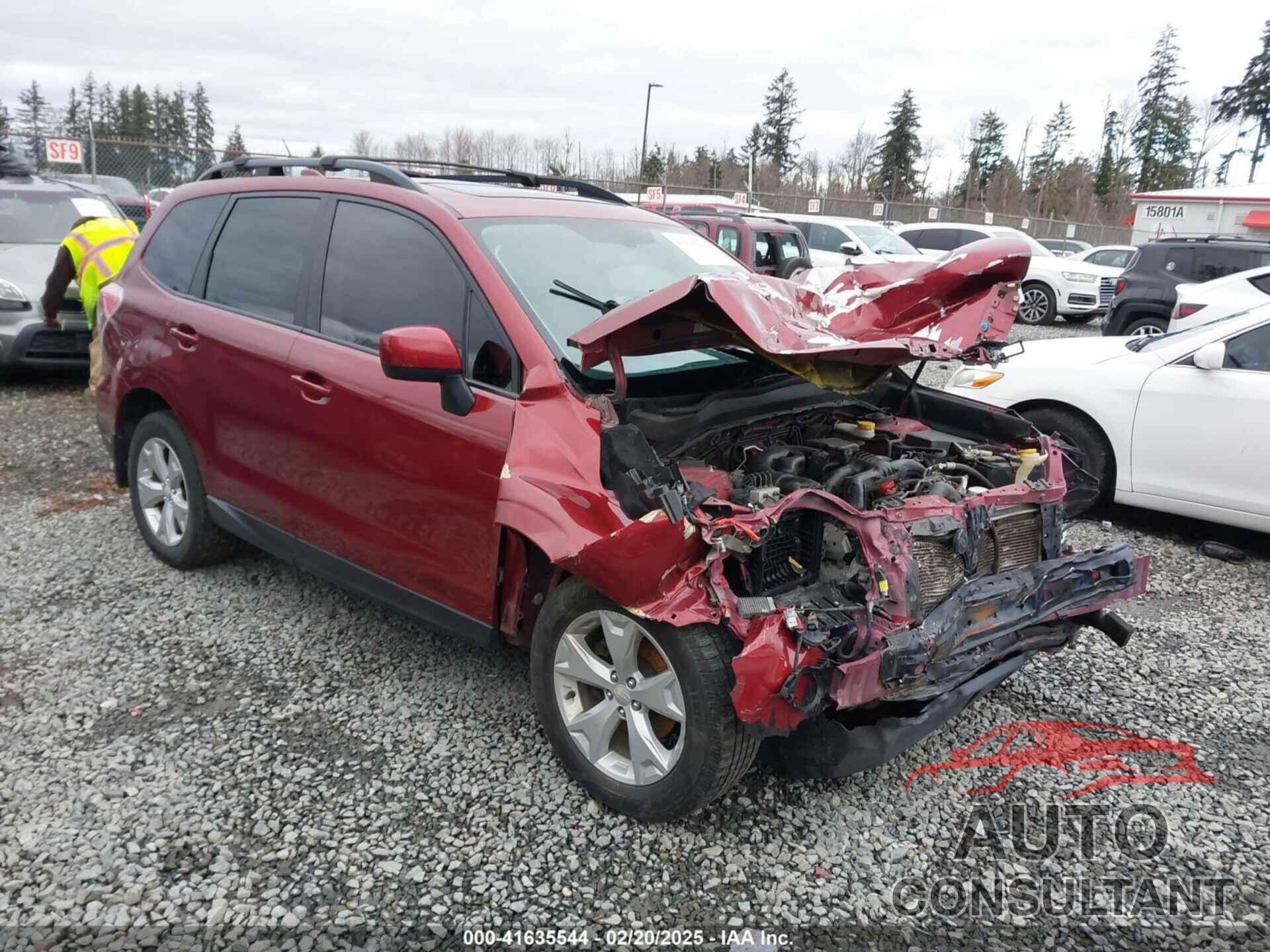 SUBARU FORESTER 2016 - JF2SJADC9GH476180