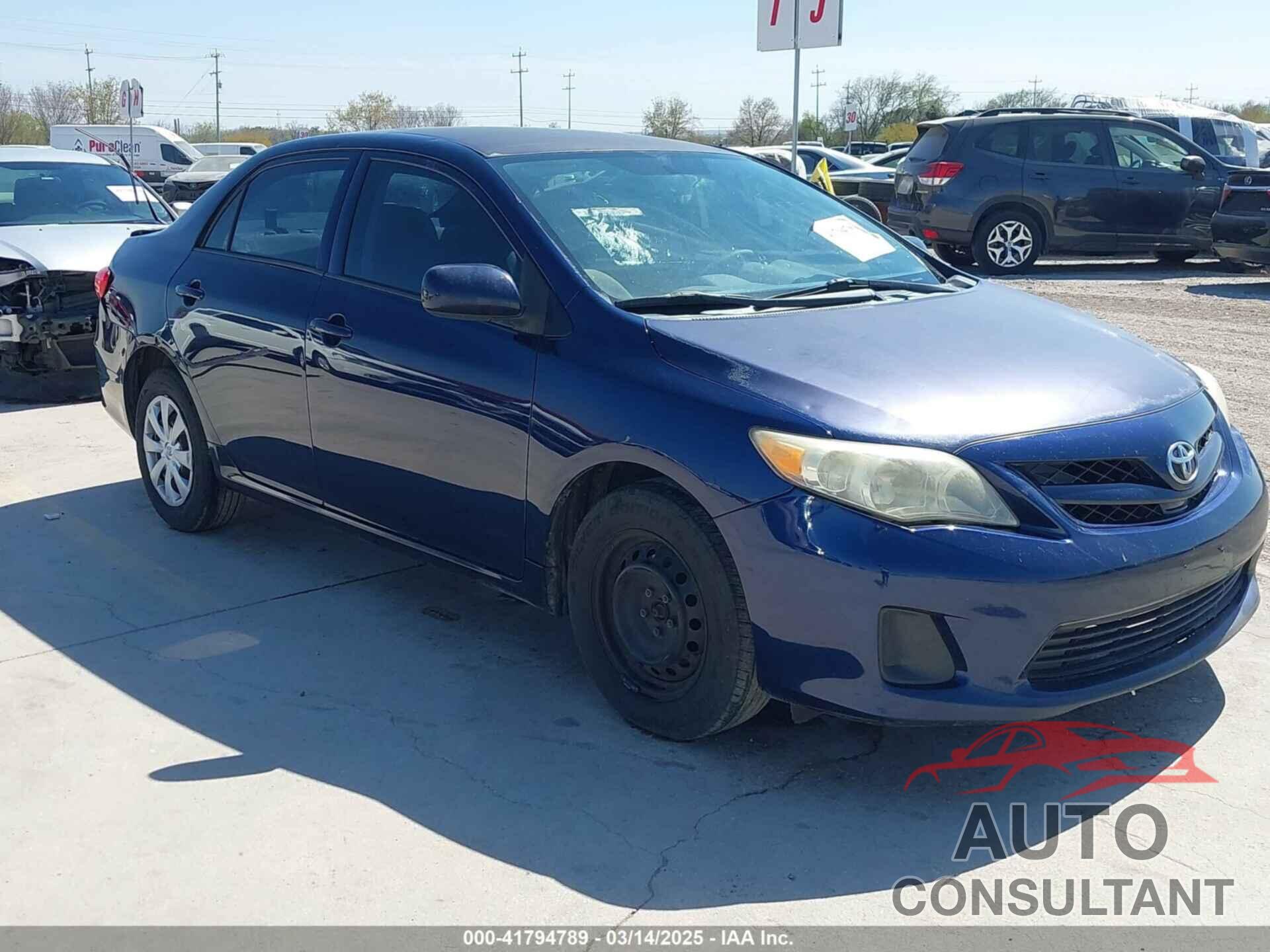 TOYOTA COROLLA 2013 - 5YFBU4EEXDP103995