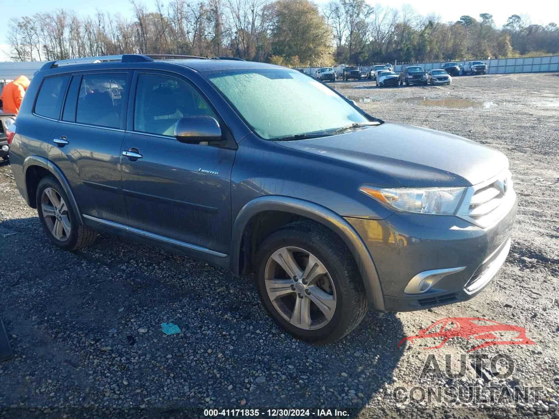 TOYOTA HIGHLANDER 2013 - 5TDYK3EH1DS097466