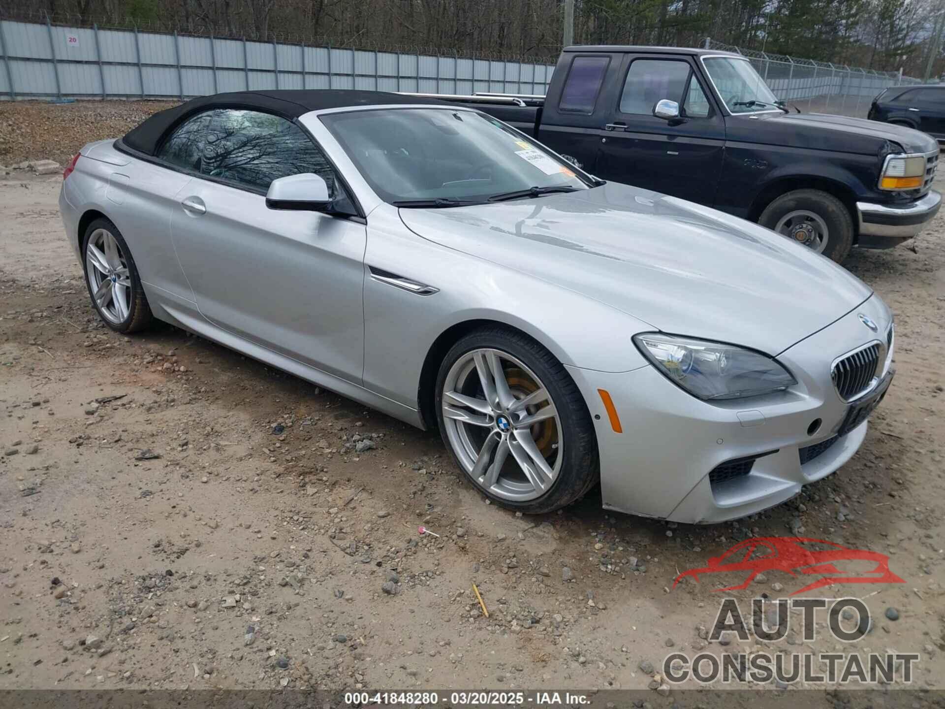 BMW 640I 2013 - WBALW7C52DDX58705