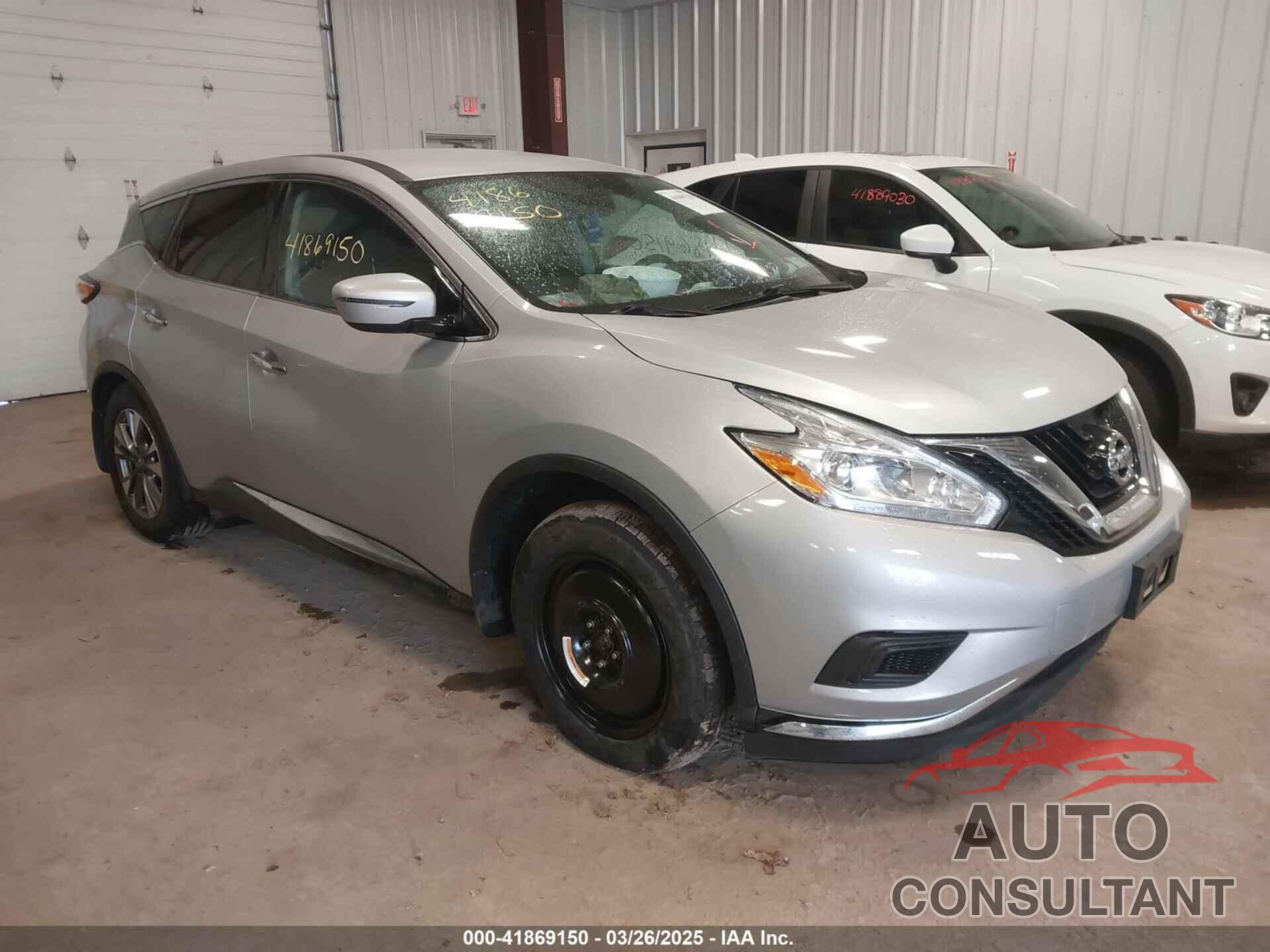 NISSAN MURANO 2017 - 5N1AZ2MH2HN177701