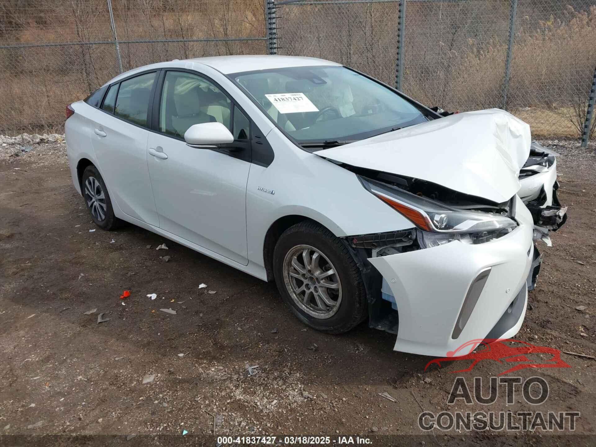 TOYOTA PRIUS 2021 - JTDL9MFU3M3030604