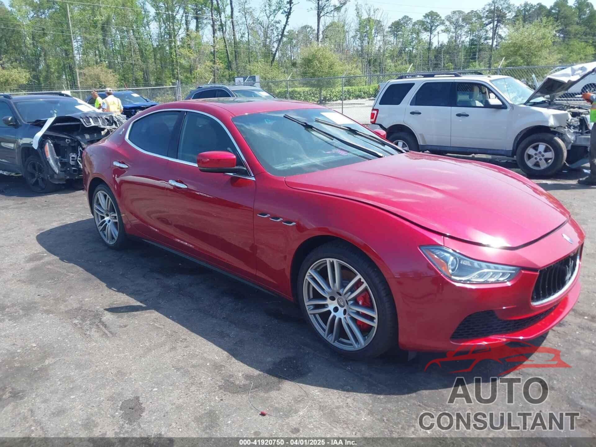 MASERATI GHIBLI 2015 - ZAM57XSA5F1129883