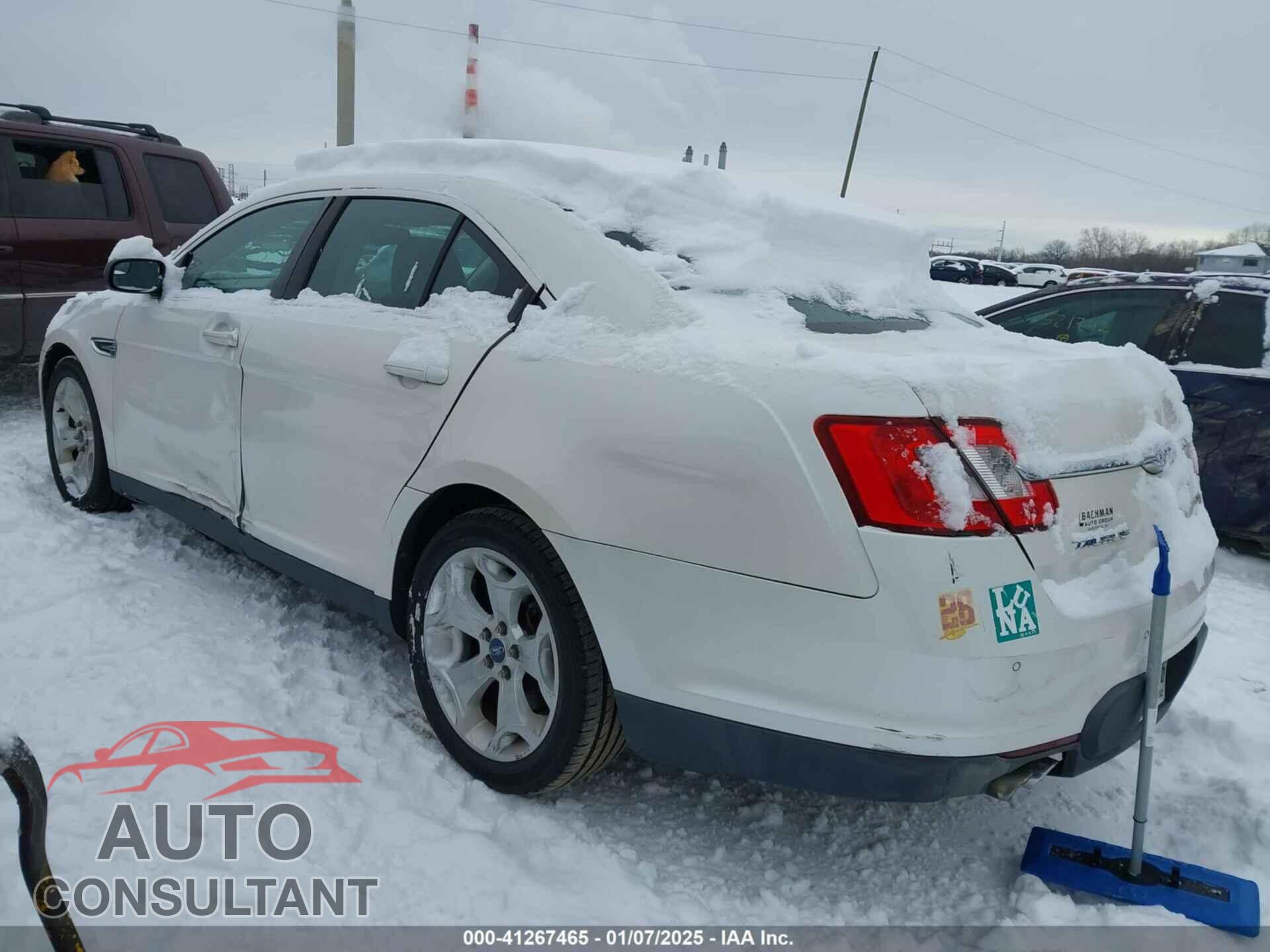 FORD TAURUS 2012 - 1FAHP2EW7CG123495