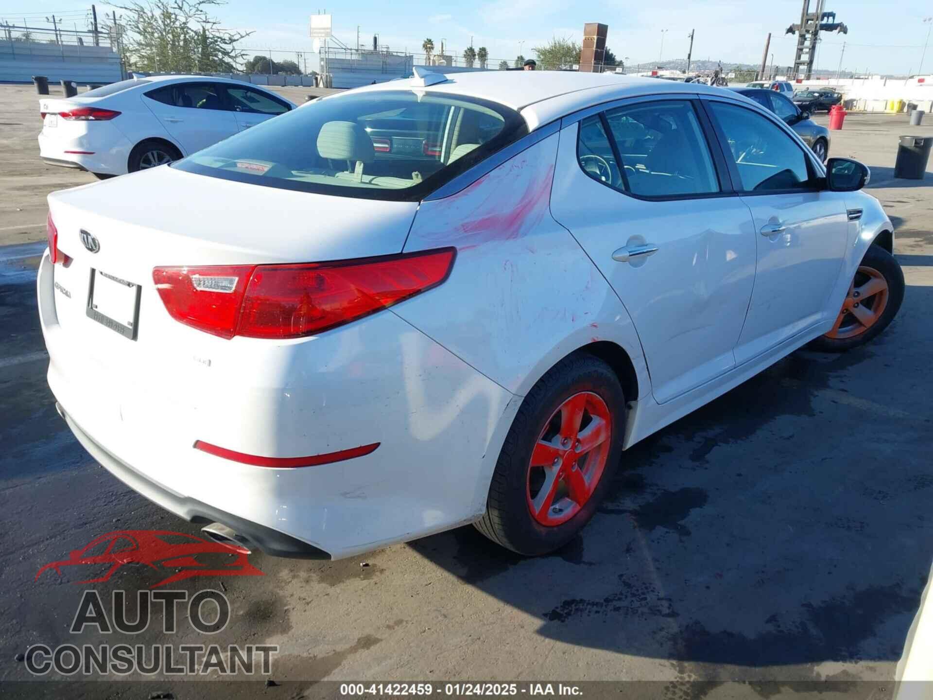 KIA OPTIMA 2015 - KNAGM4A77F5527015