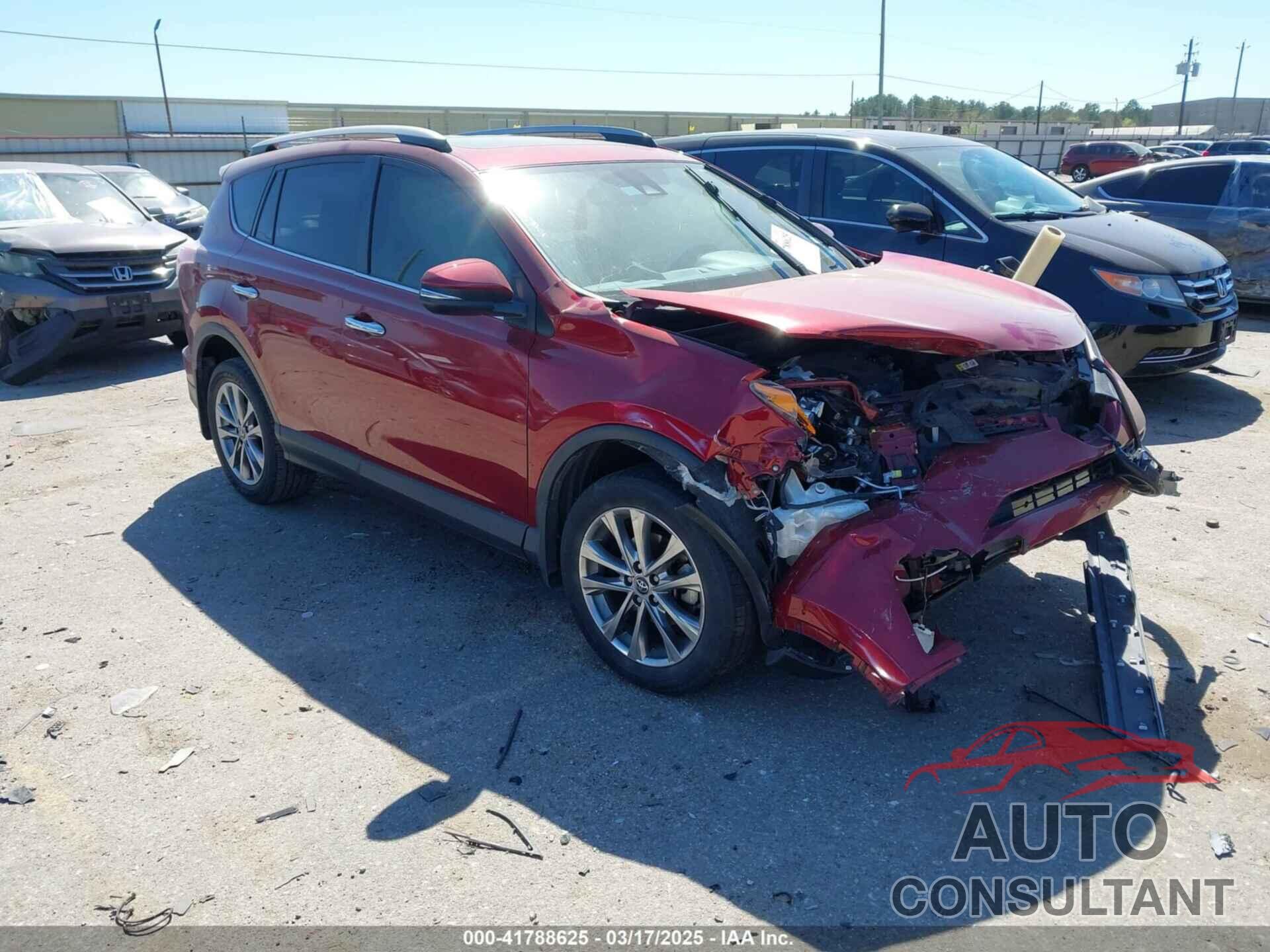 TOYOTA RAV4 2018 - JTMYFREV5JD124432