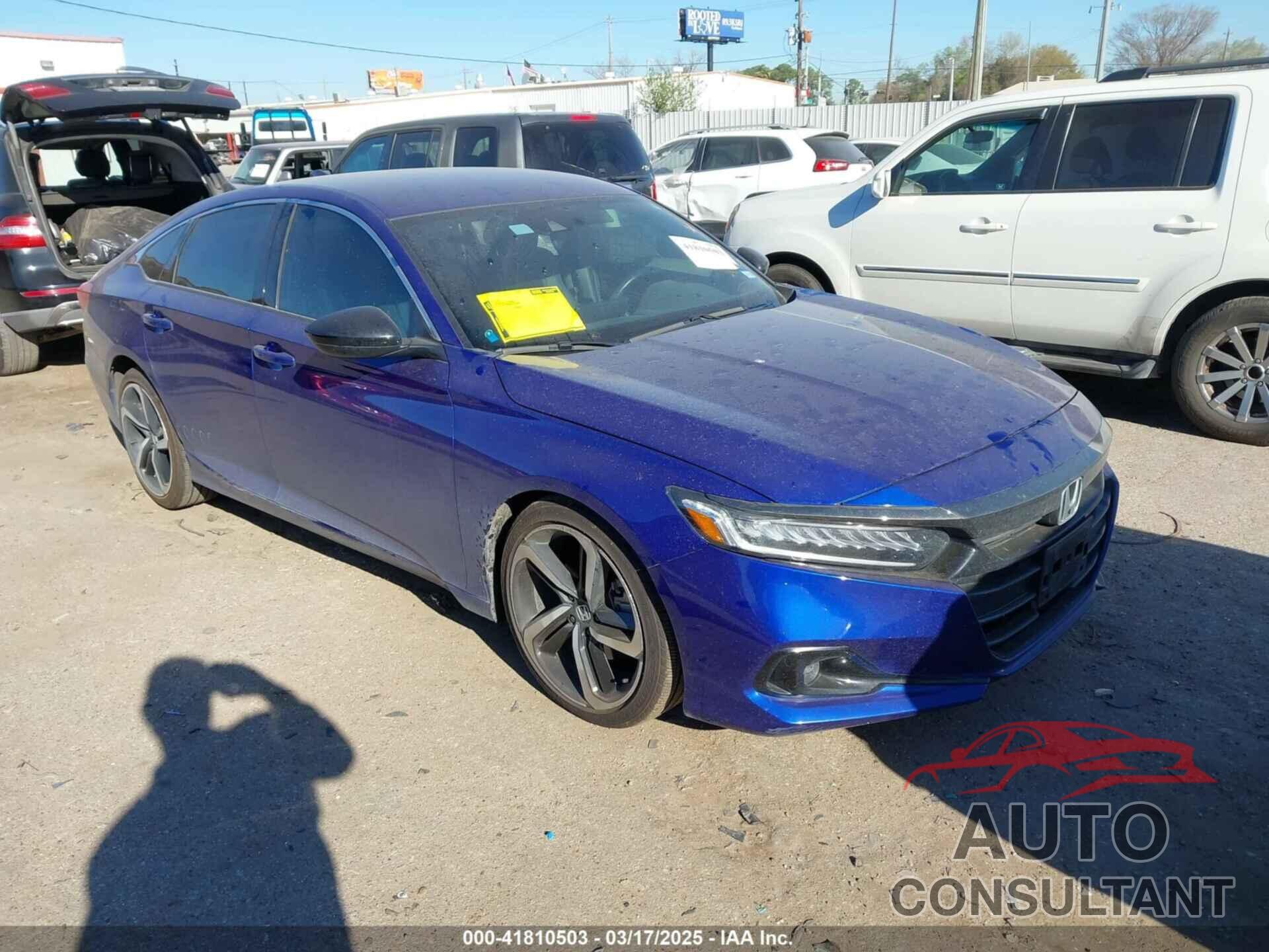HONDA ACCORD 2022 - 1HGCV1F37NA124663