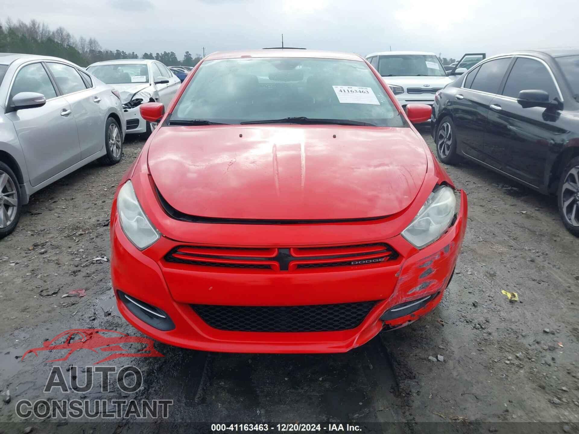 DODGE DART 2016 - 1C3CDFAA7GD736405