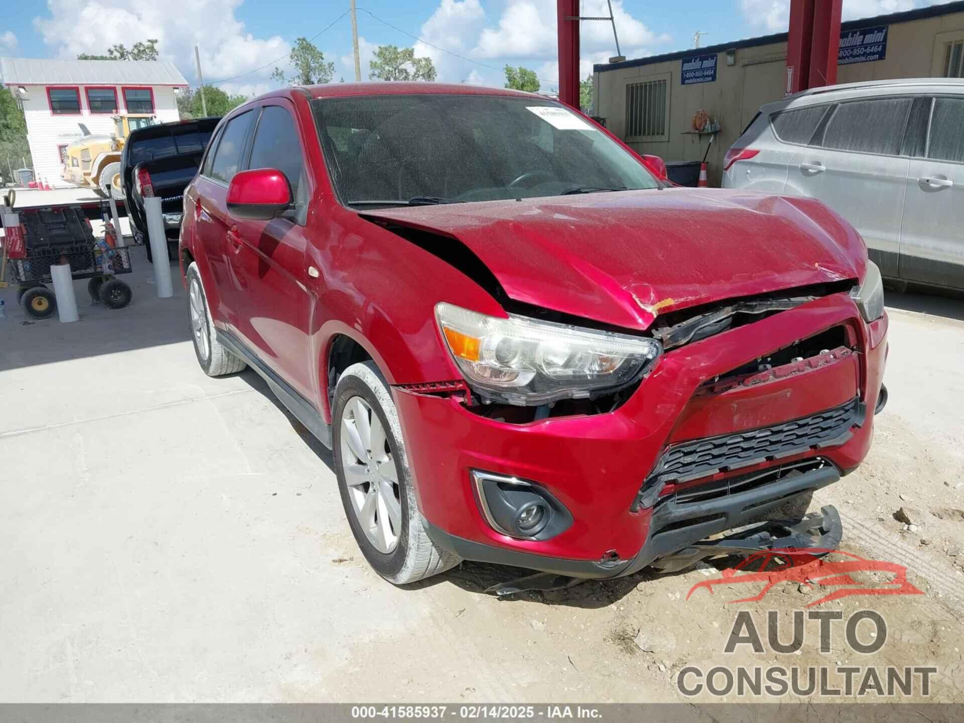 MITSUBISHI OUTLANDER SPORT 2013 - 4A4AR4AU8DE002261