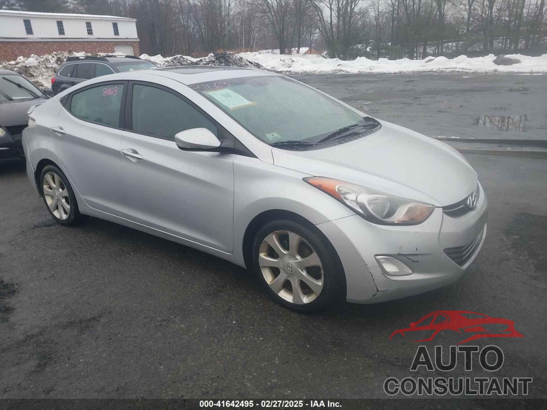 HYUNDAI ELANTRA 2011 - KMHDH4AE6BU163058