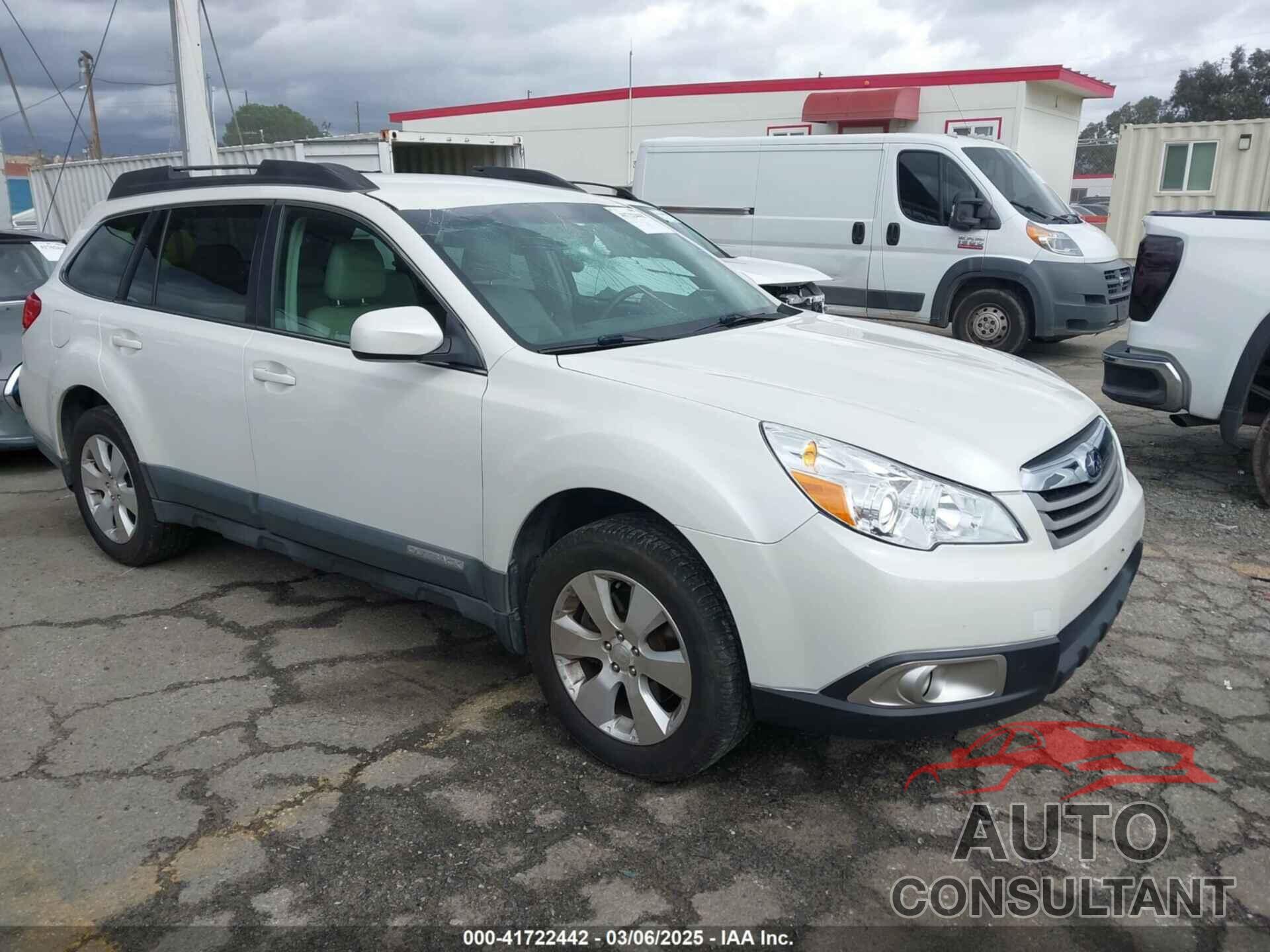 SUBARU OUTBACK 2011 - 4S4BRDJC7B2414801