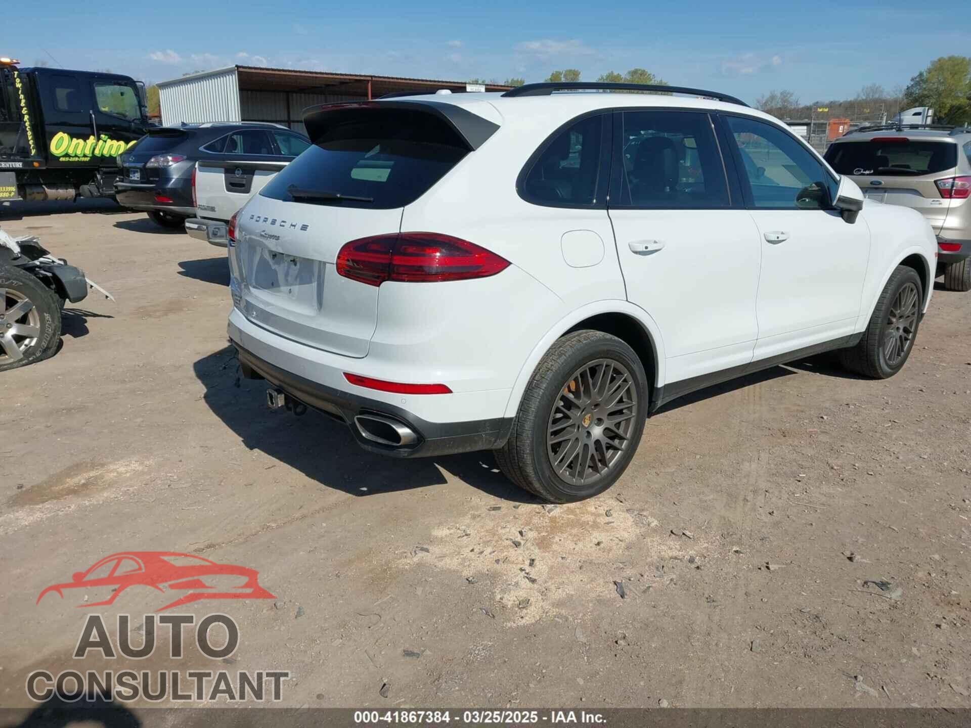 PORSCHE CAYENNE 2017 - WP1AA2A2XHKA85652