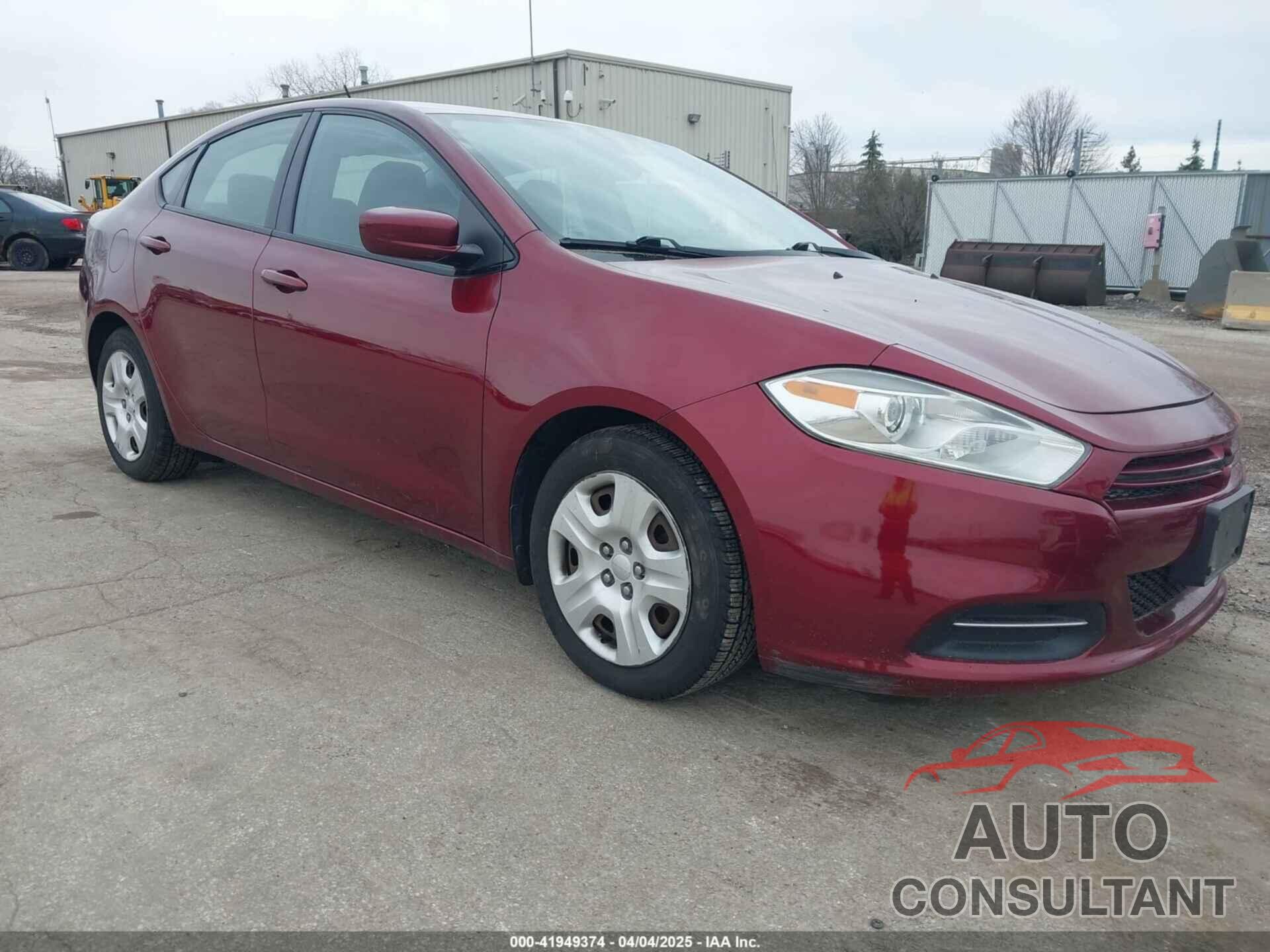 DODGE DART 2015 - 1C3CDFAA6FD301597