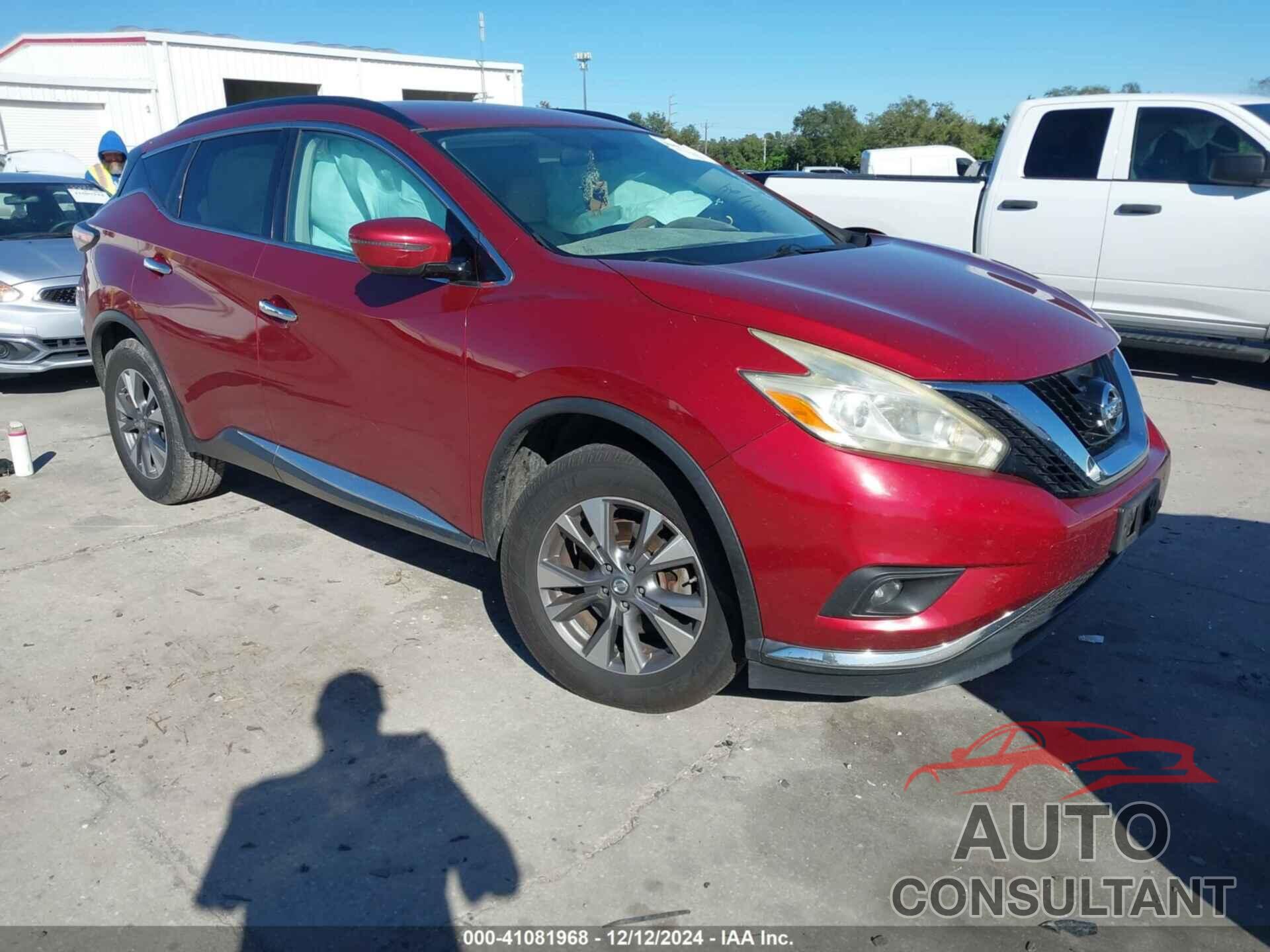 NISSAN MURANO 2017 - 5N1AZ2MG1HN110398