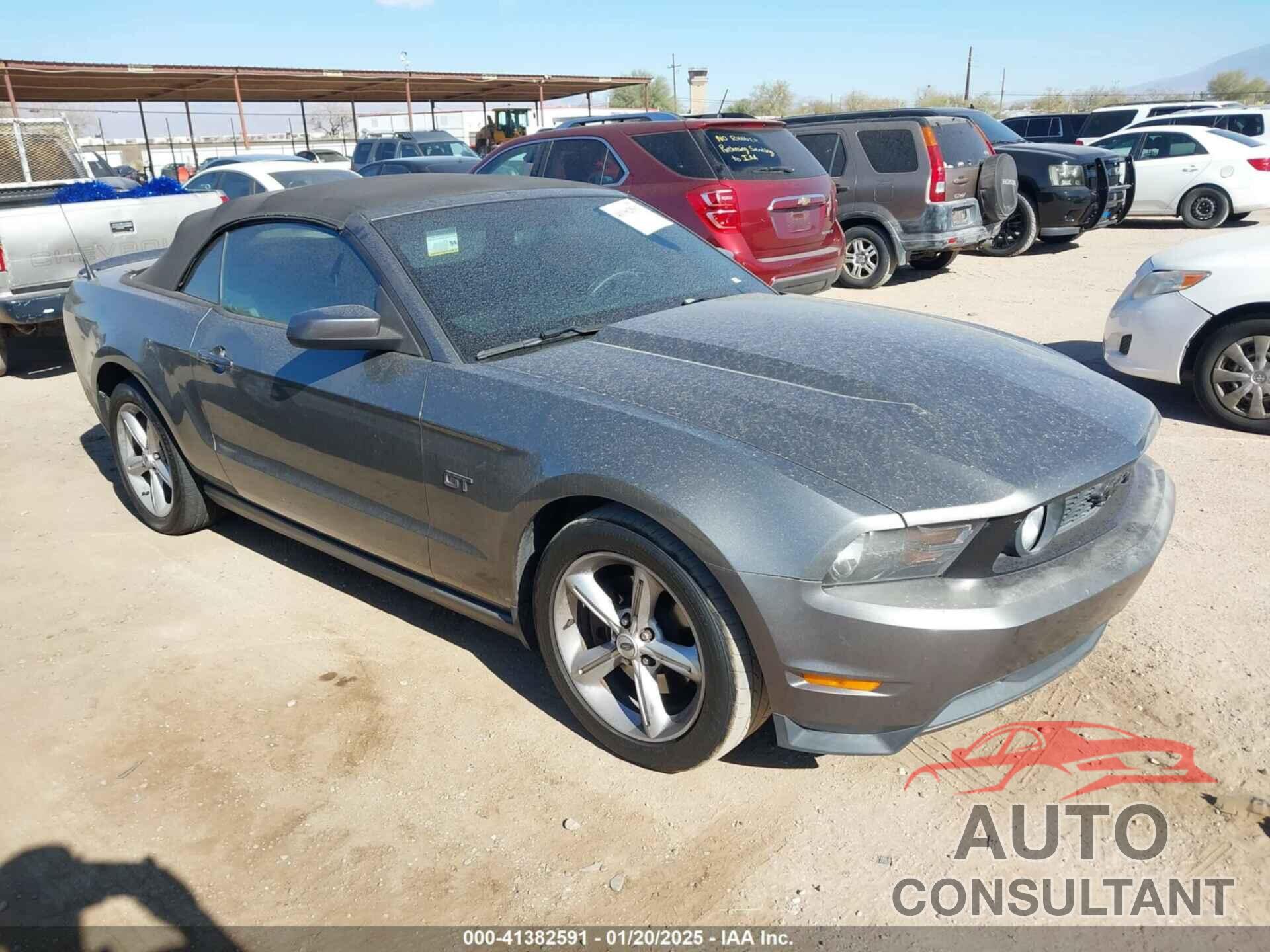 FORD MUSTANG 2010 - 1ZVBP8FH4A5152123