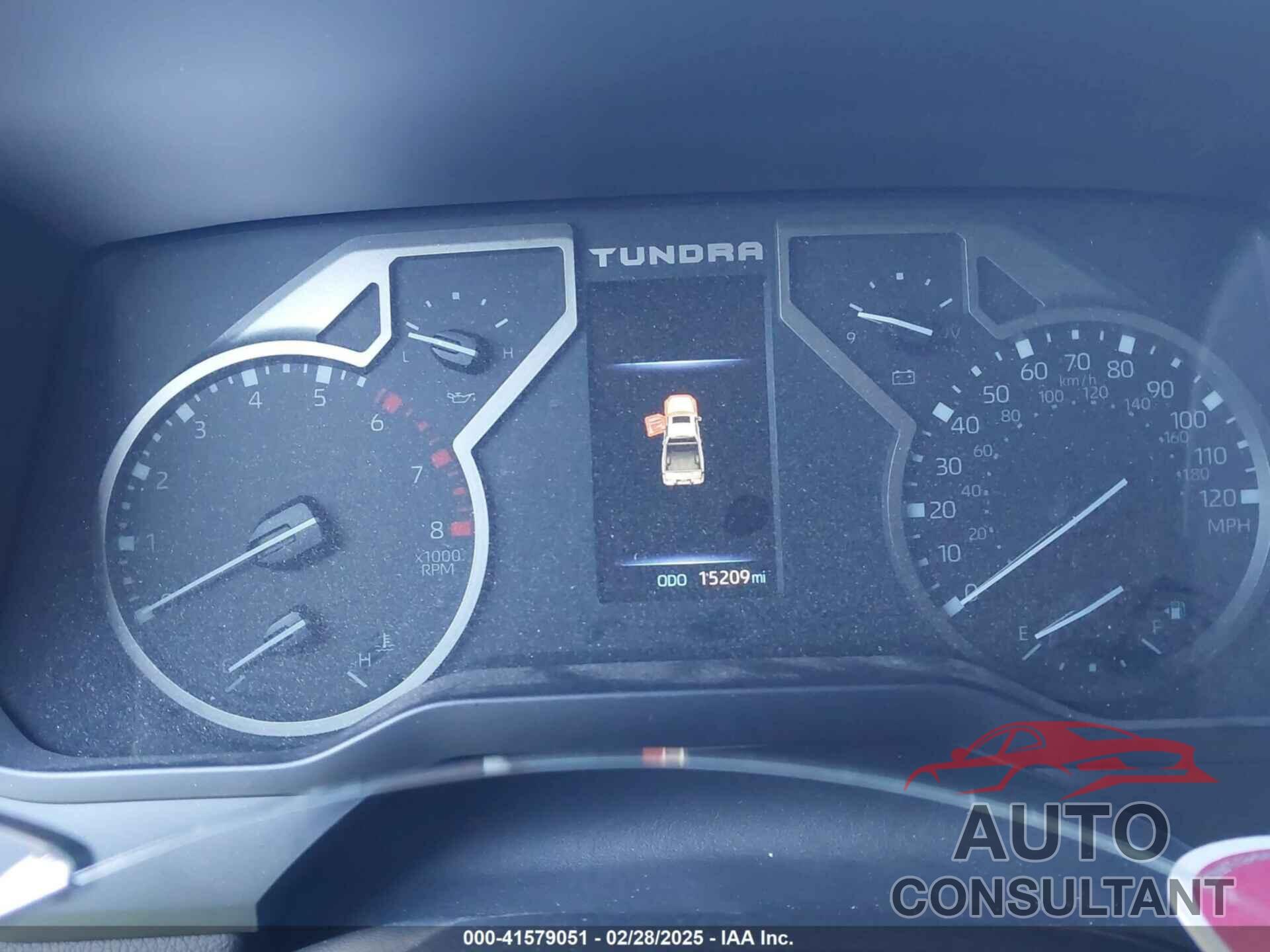 TOYOTA TUNDRA 2023 - 5TFJA5DB1PX129019