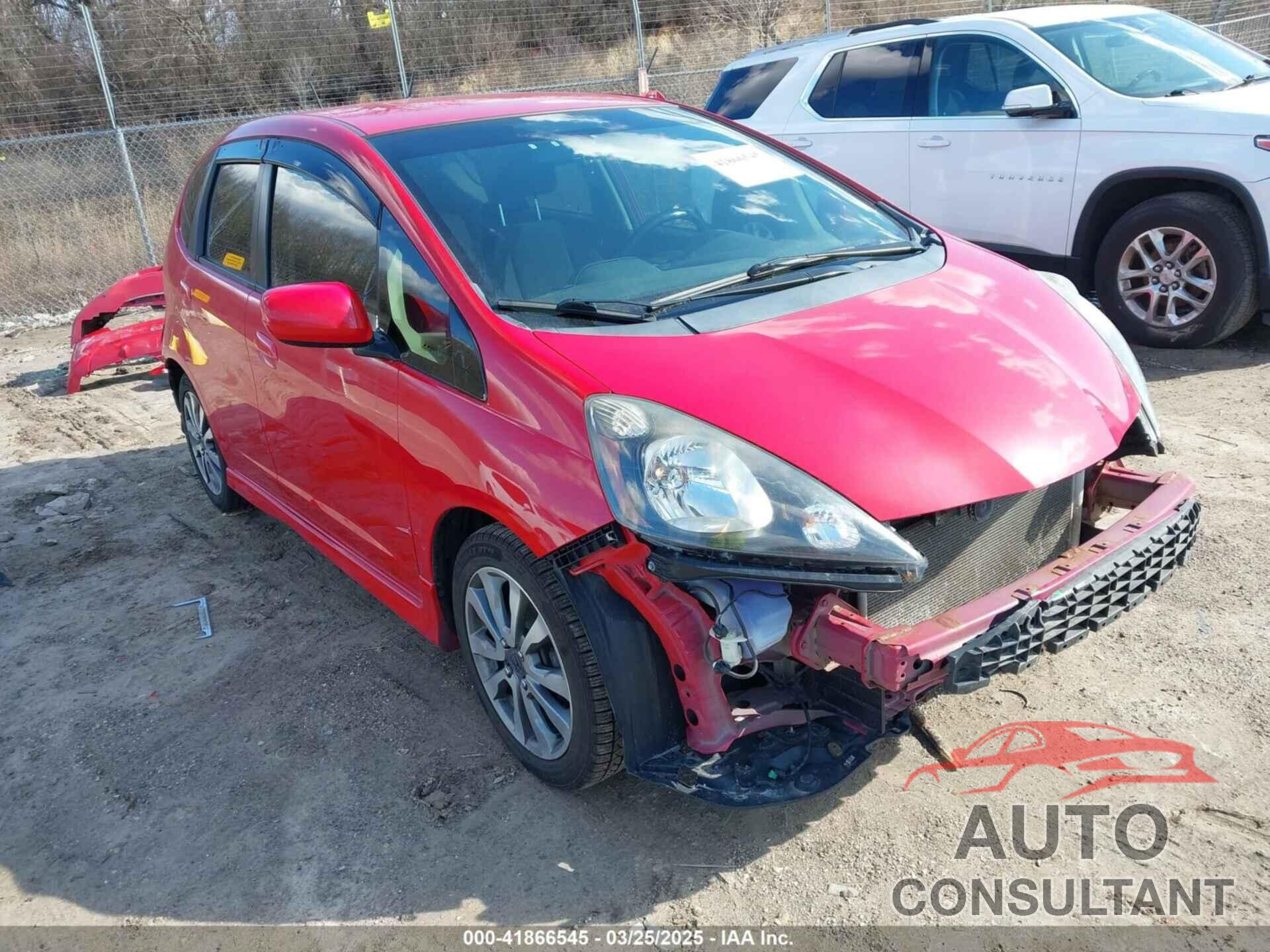 HONDA FIT 2013 - JHMGE8H57DC070211