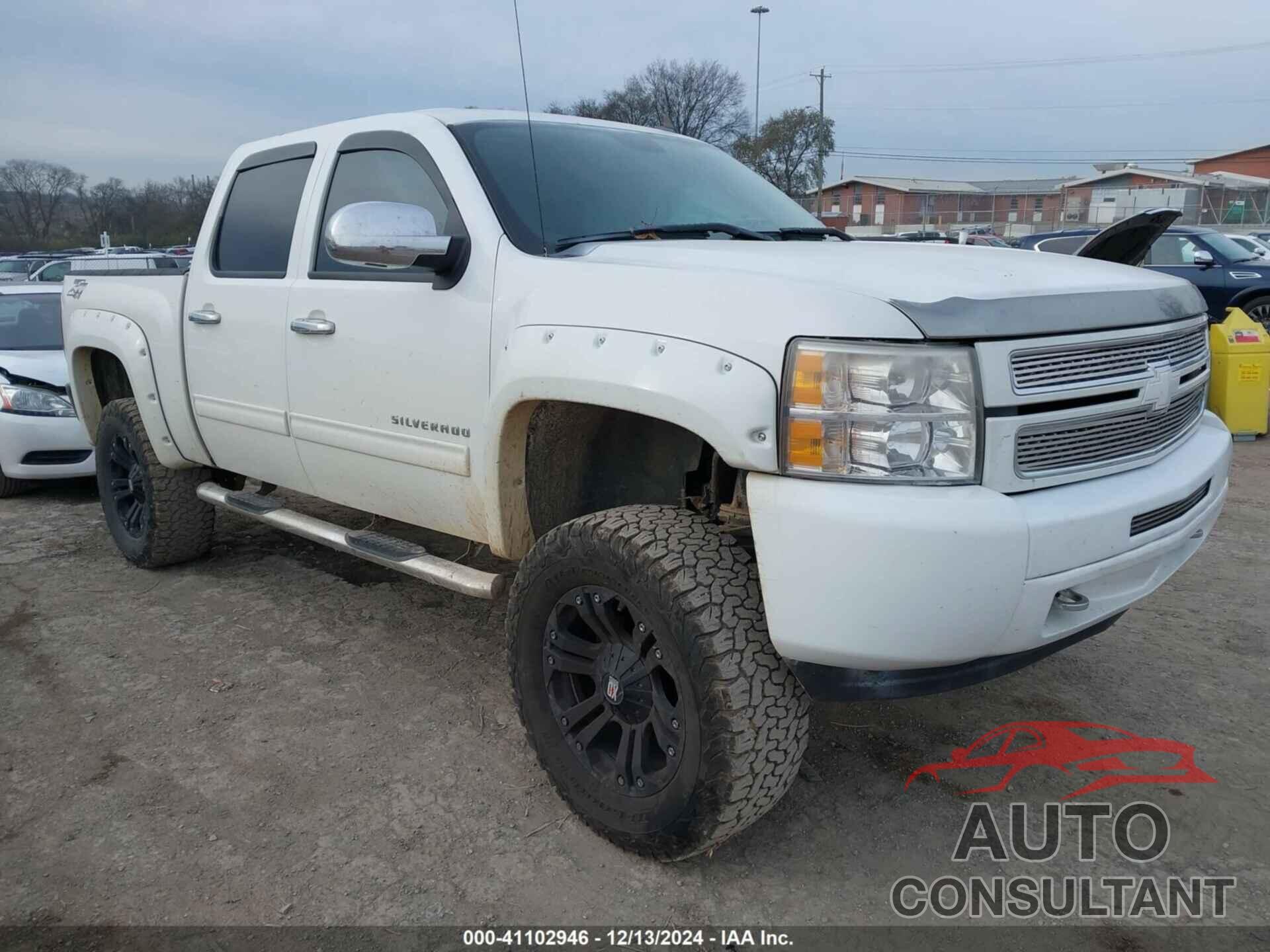 CHEVROLET SILVERADO 1500 2012 - 3GCPKSE75CG109063