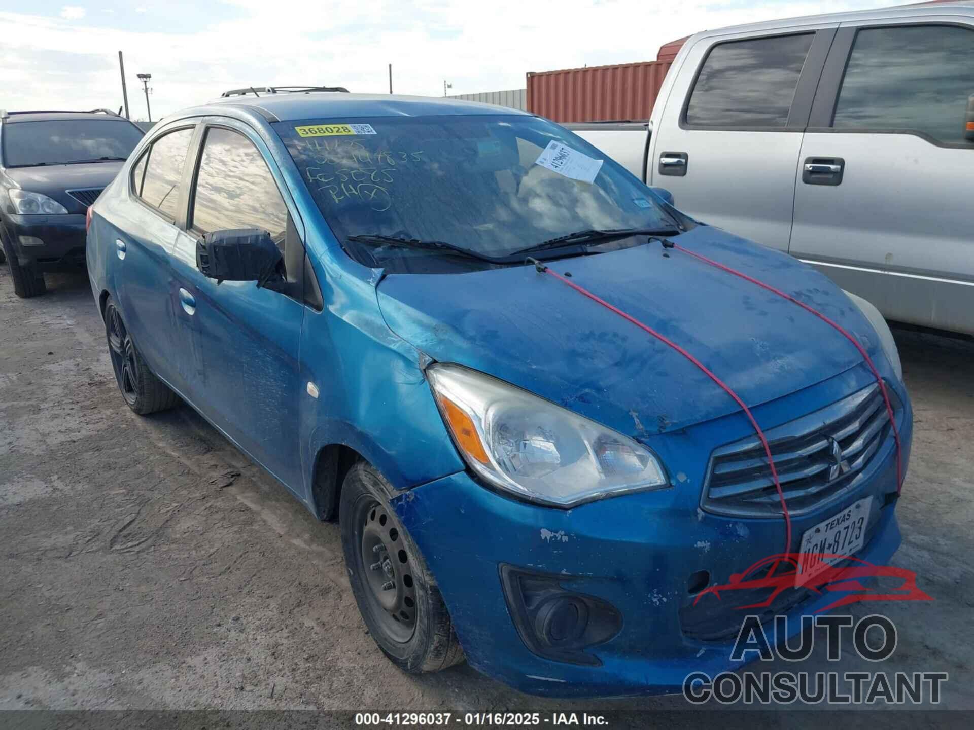 MITSUBISHI MIRAGE G4 2017 - ML32F3FJXHHF05085