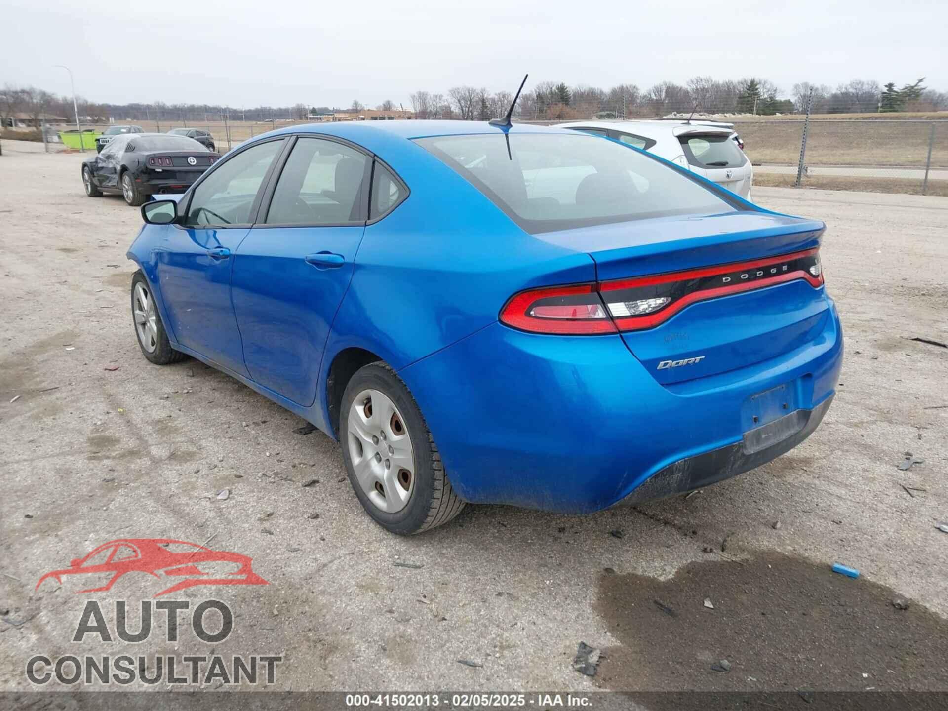 DODGE DART 2015 - 1C3CDFAA9FD406358