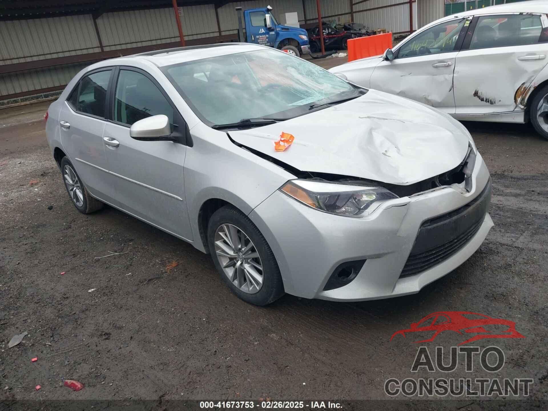 TOYOTA COROLLA 2014 - 2T1BURHE9EC087363