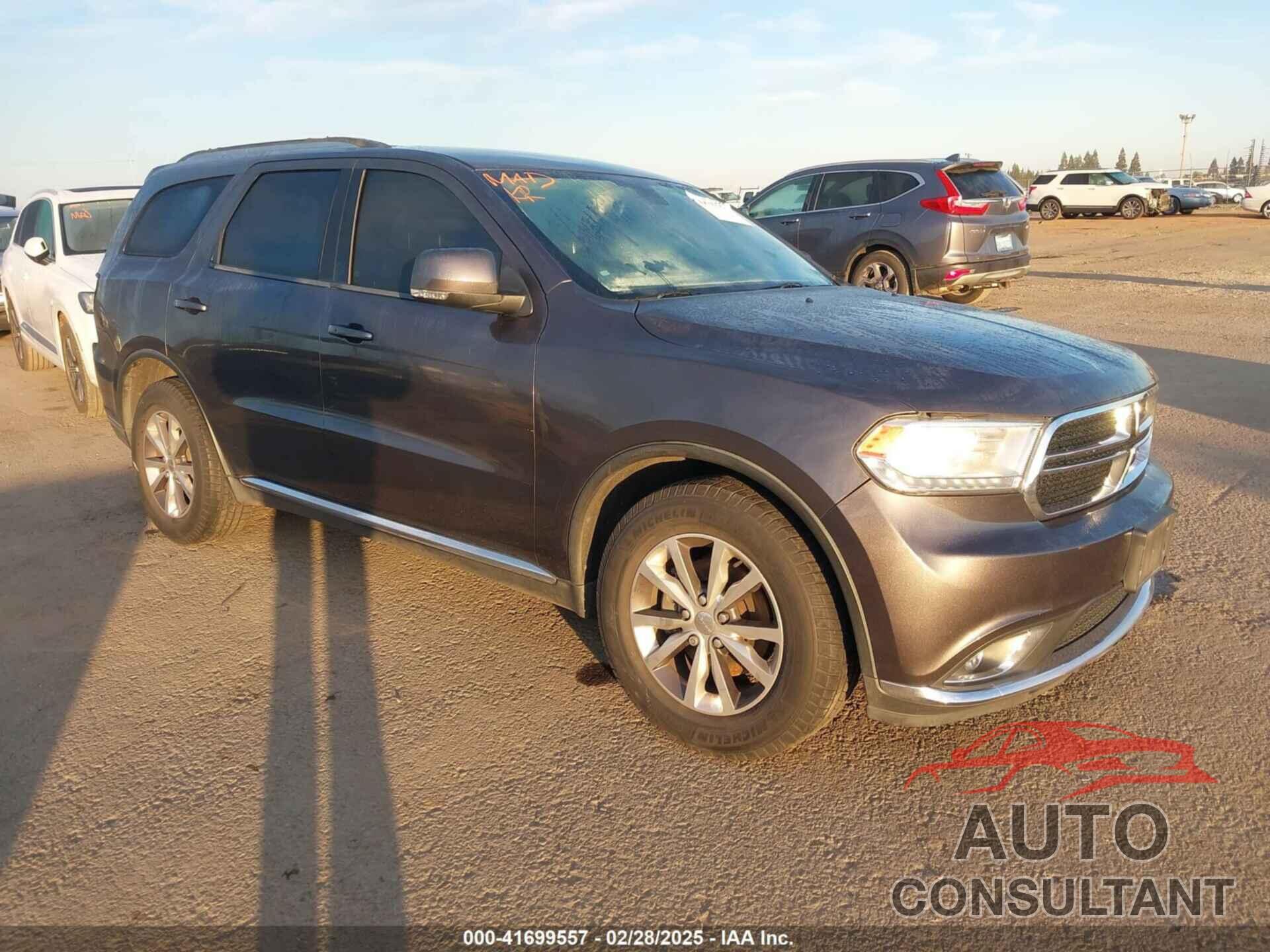 DODGE DURANGO 2016 - 1C4RDHDG1GC308174
