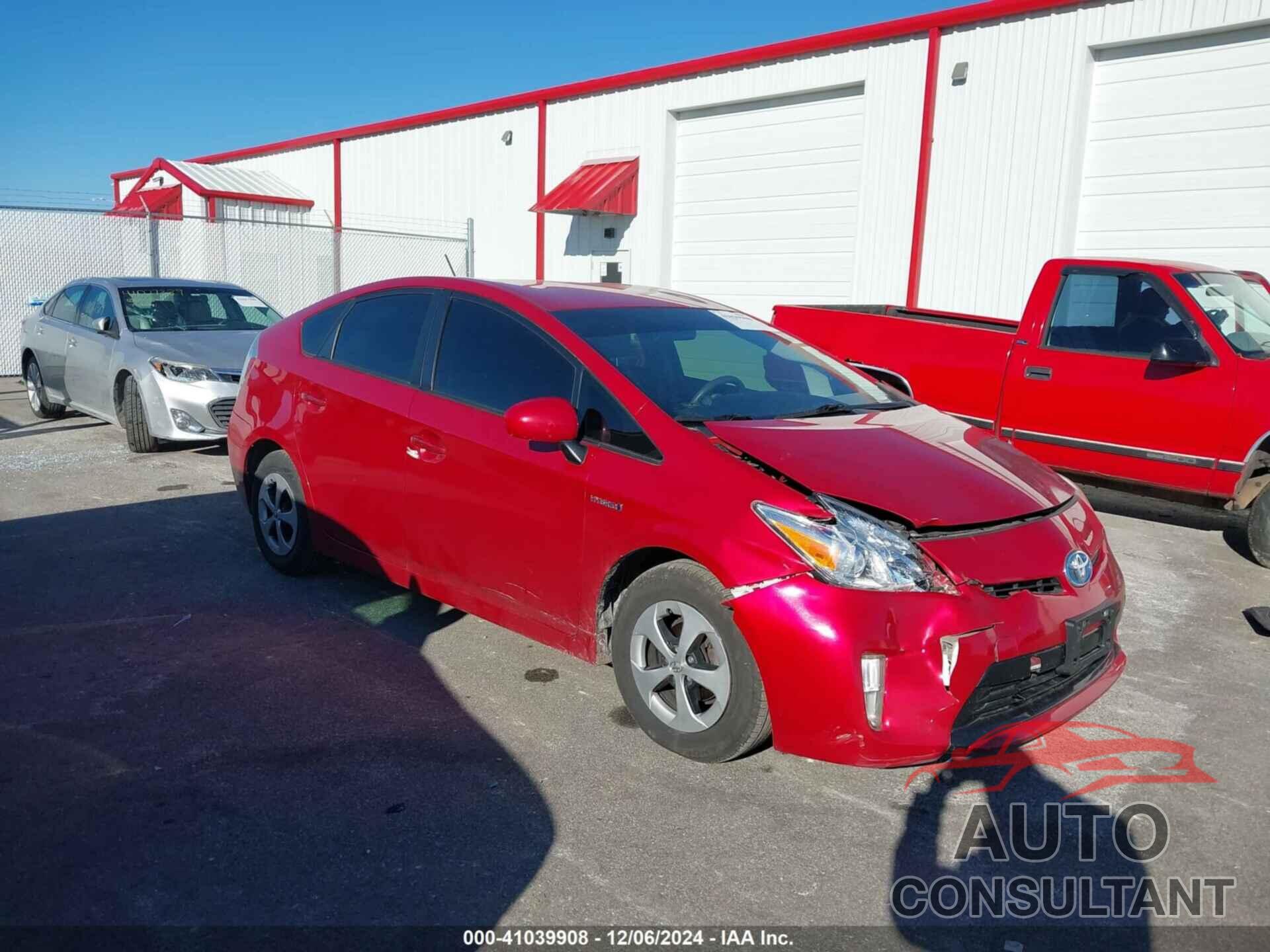 TOYOTA PRIUS 2013 - JTDKN3DU0D1618153