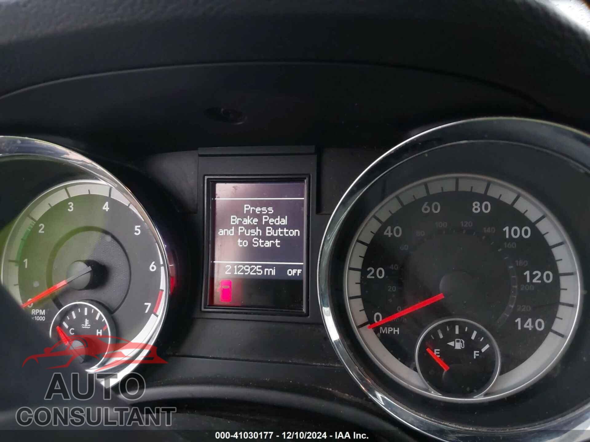 DODGE DURANGO 2013 - 1C4RDJDG4DC604020