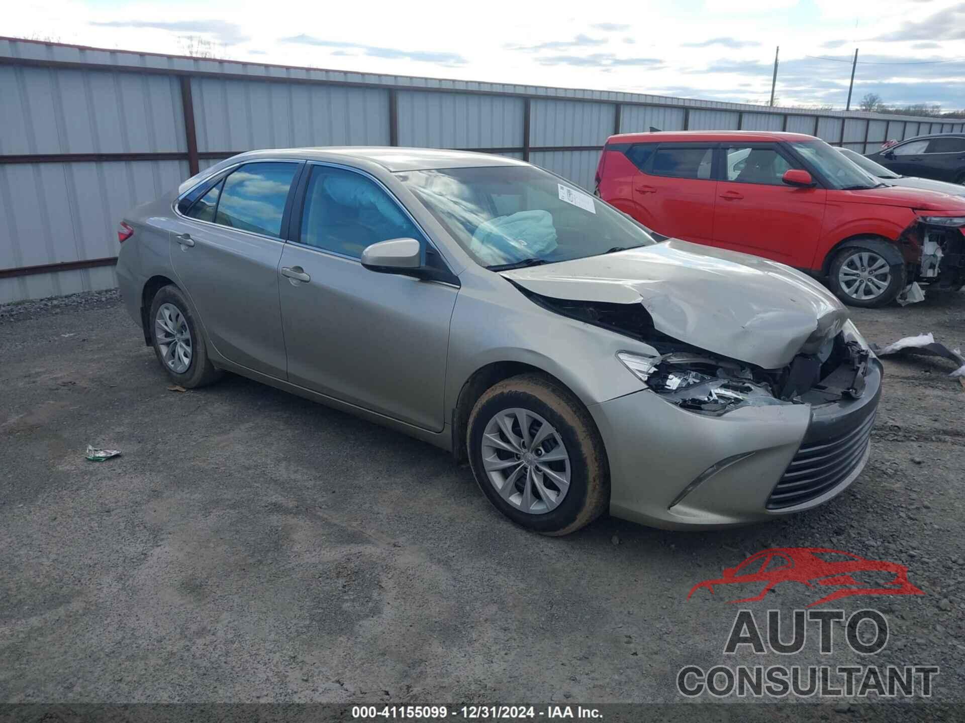 TOYOTA CAMRY 2016 - 4T4BF1FK2GR544073