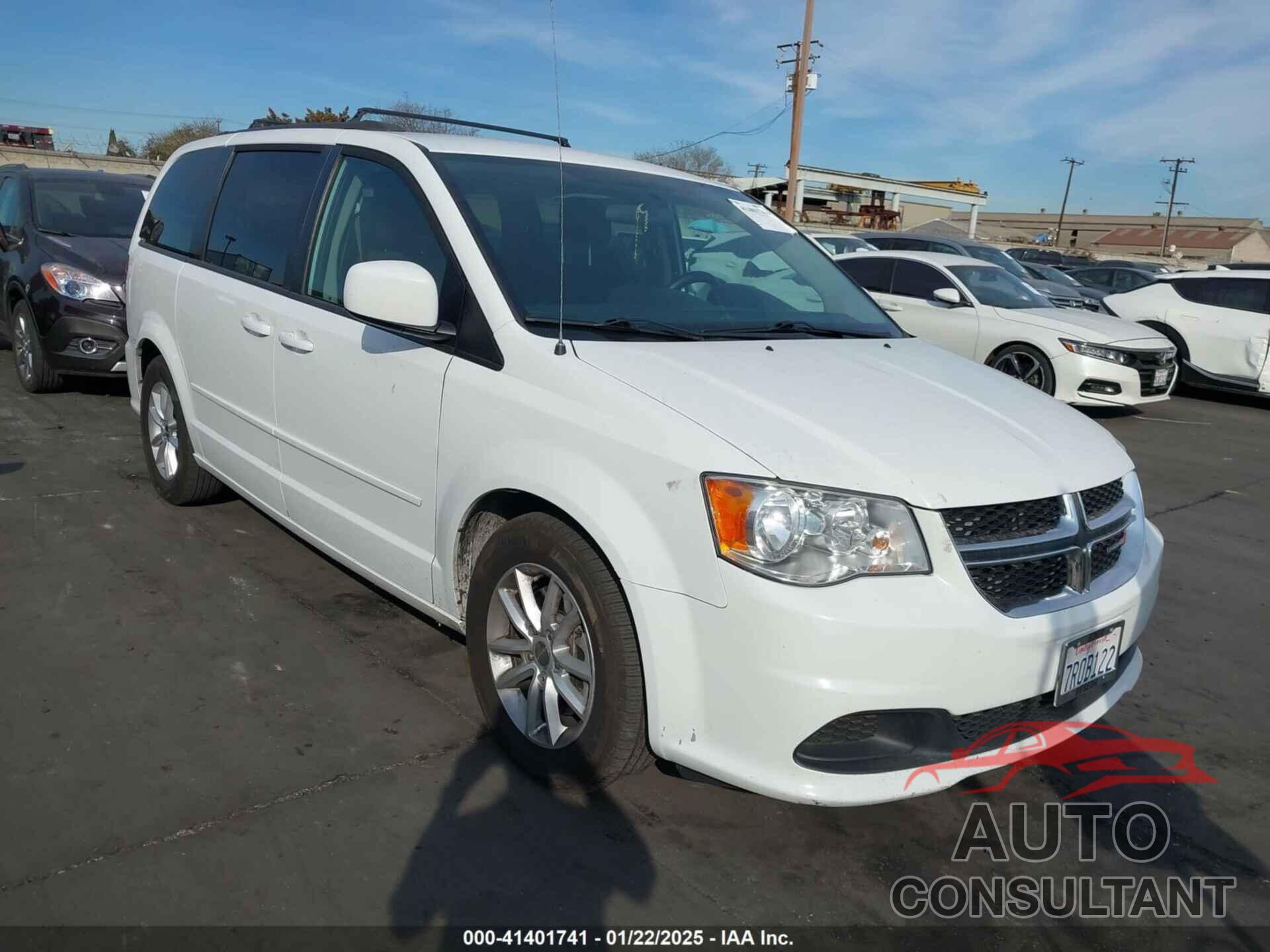 DODGE GRAND CARAVAN 2016 - 2C4RDGCG2GR329344