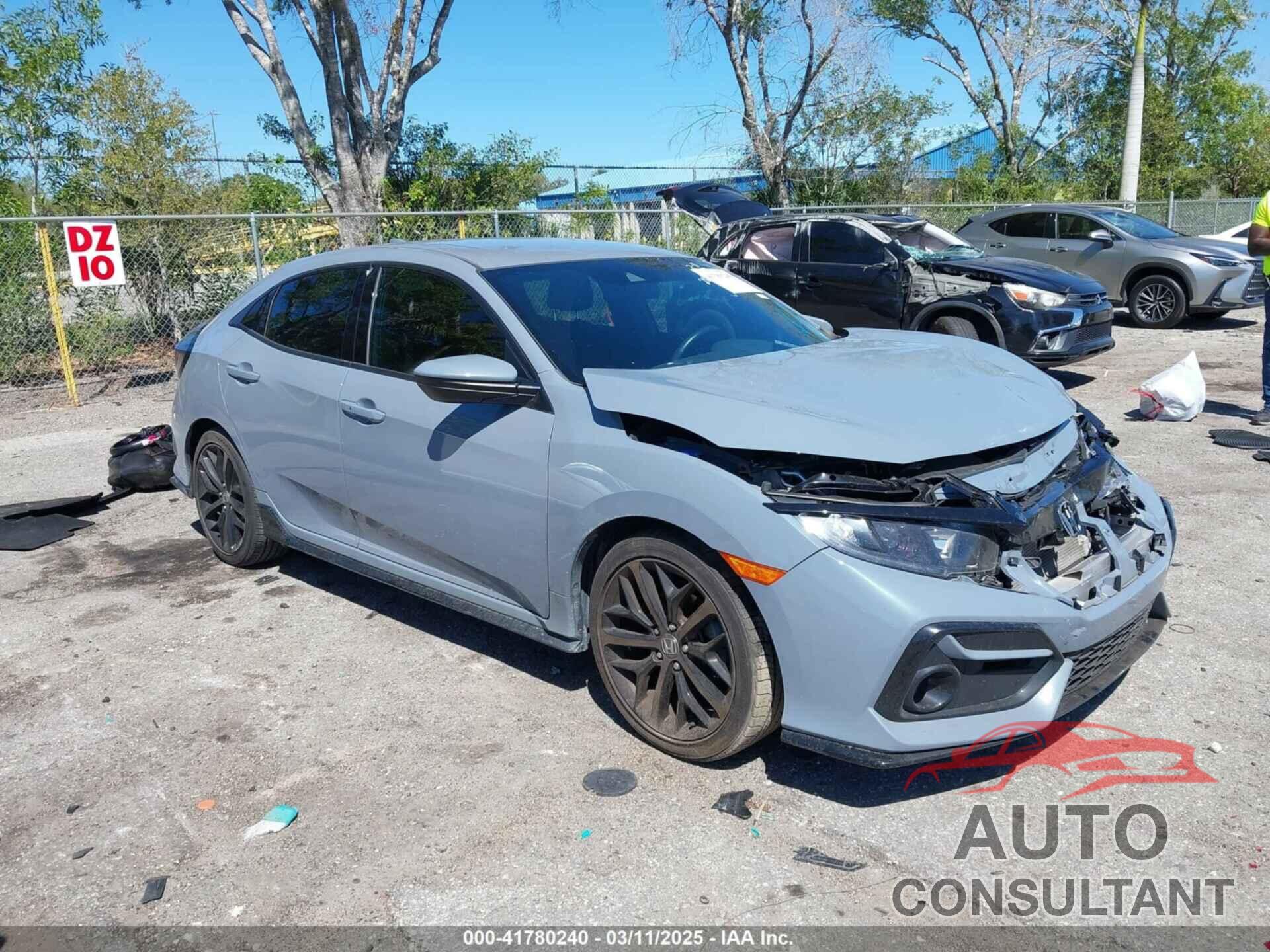 HONDA CIVIC 2021 - SHHFK7H45MU213228