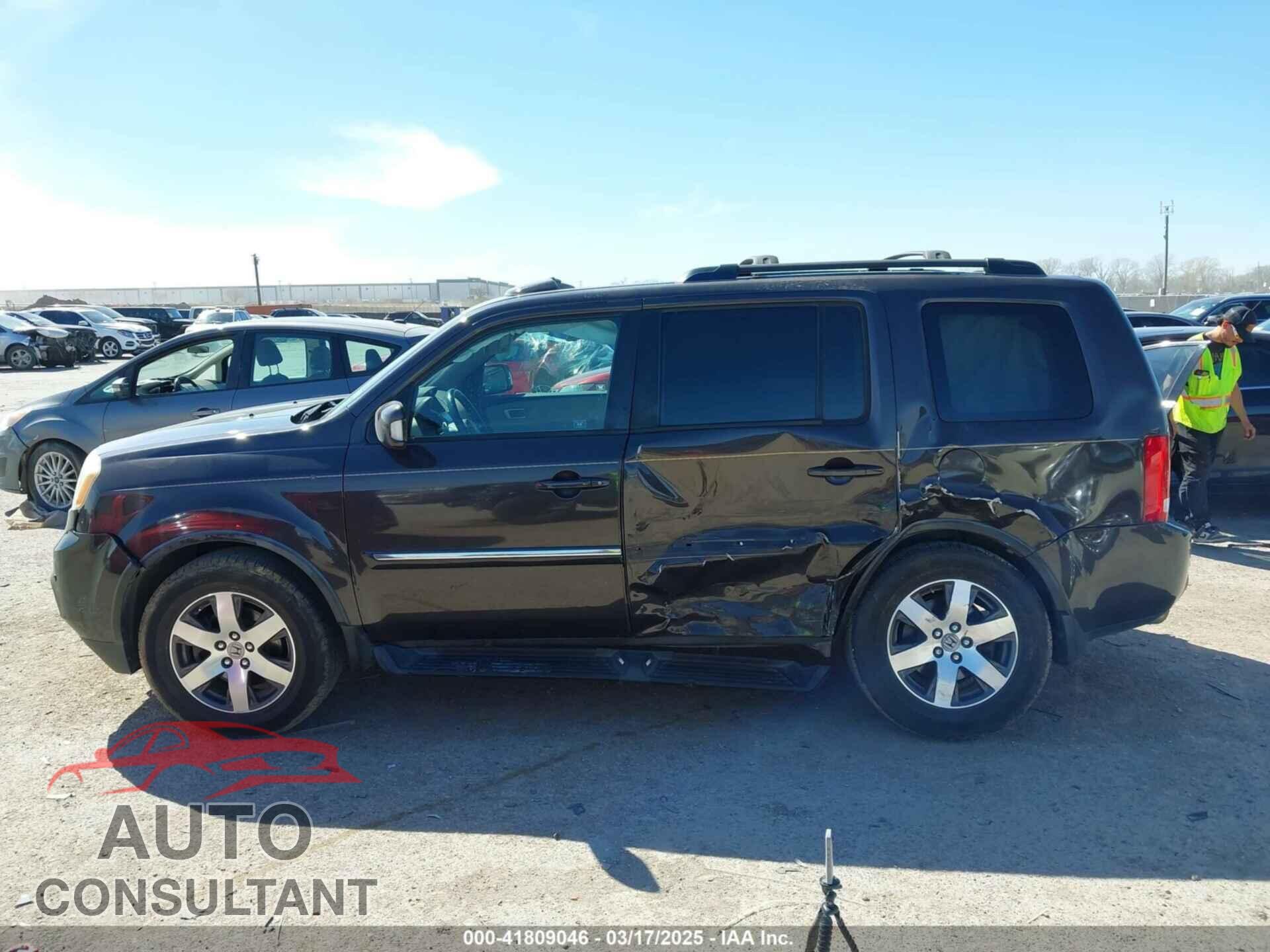 HONDA PILOT 2012 - 5FNYF4H99CB069996
