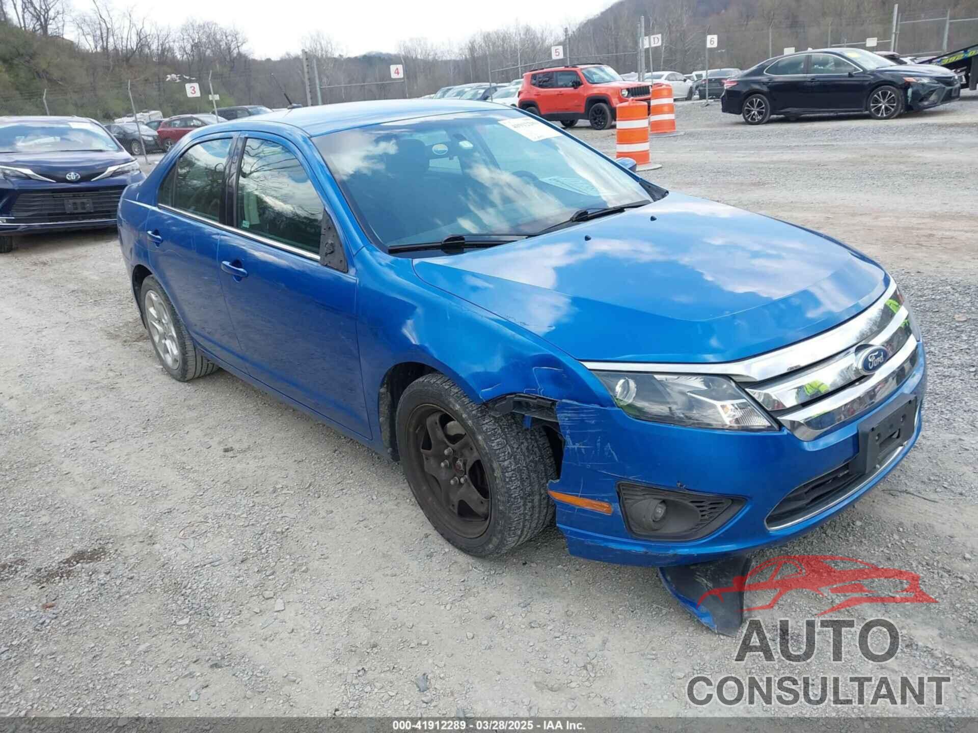 FORD FUSION 2011 - 3FAHP0HA9BR126524