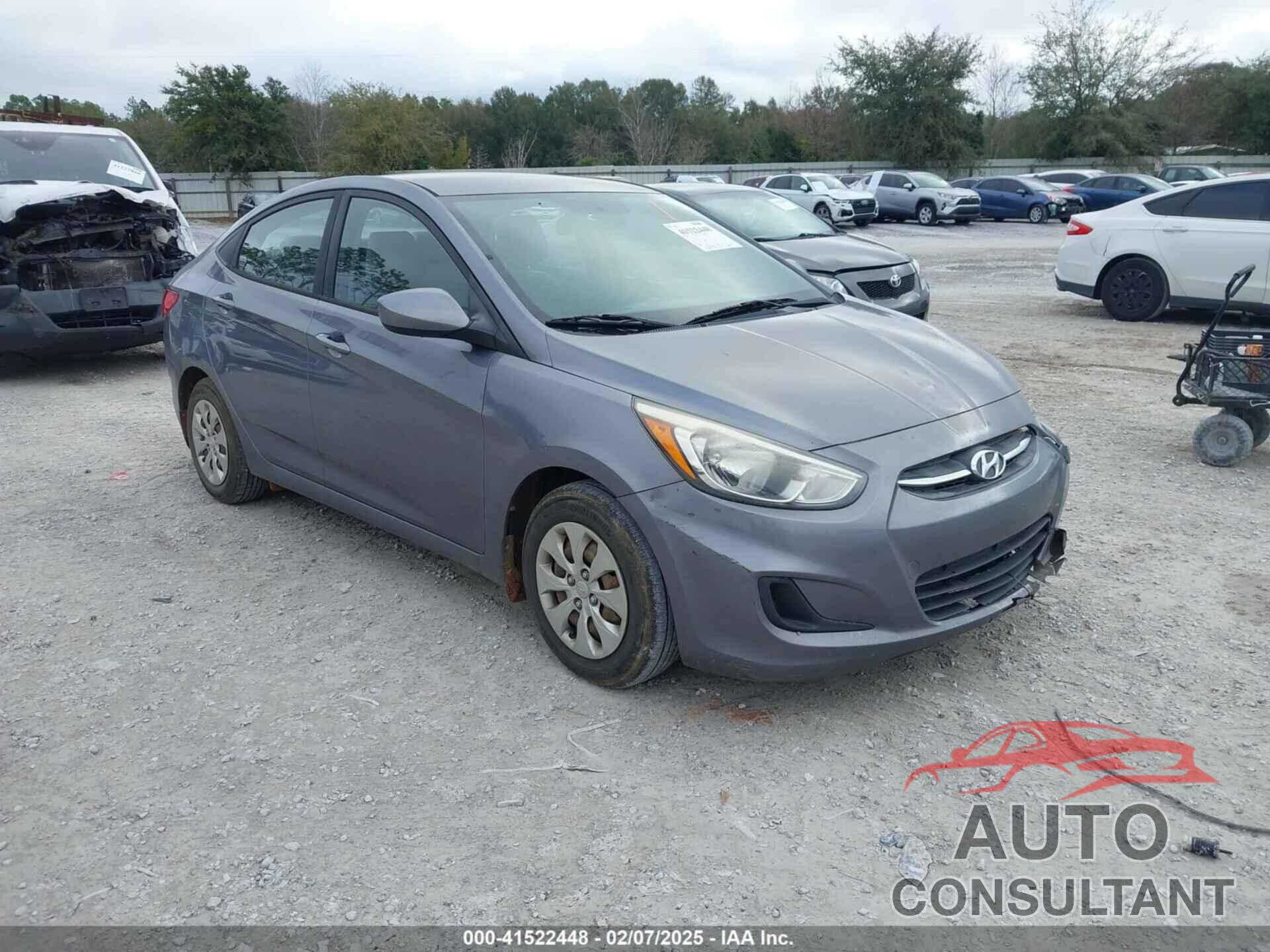 HYUNDAI ACCENT 2016 - KMHCT4AE5GU019695