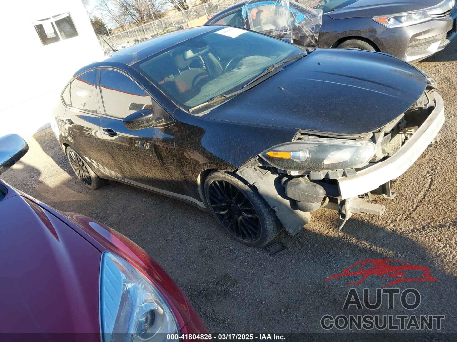 DODGE DART 2015 - 1C3CDFBB8FD276371