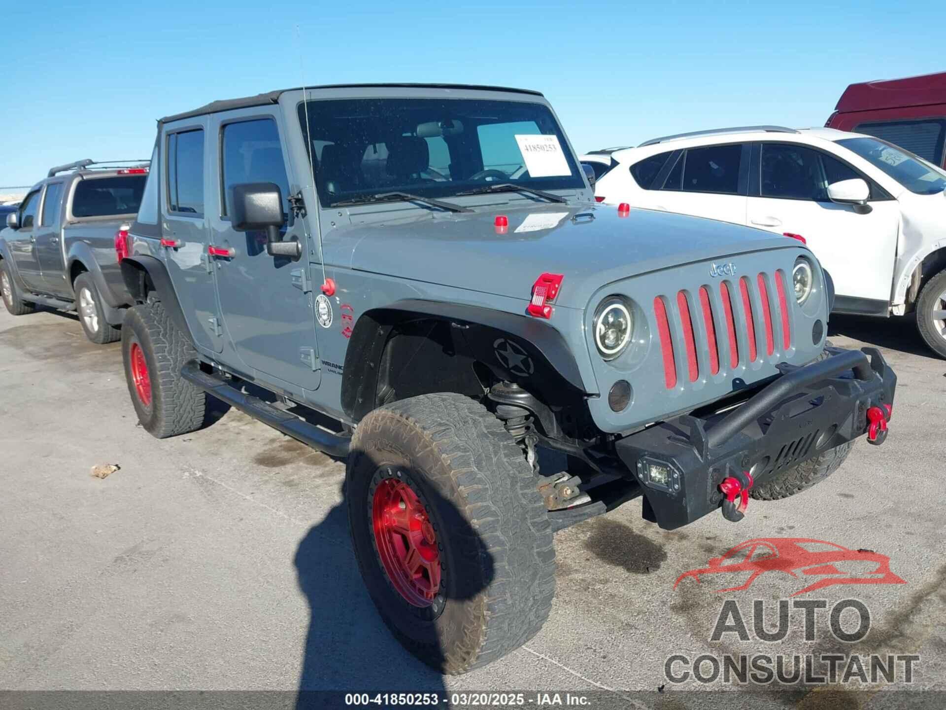 JEEP WRANGLER UNLIMITED 2014 - 1C4BJWDG8EL264864