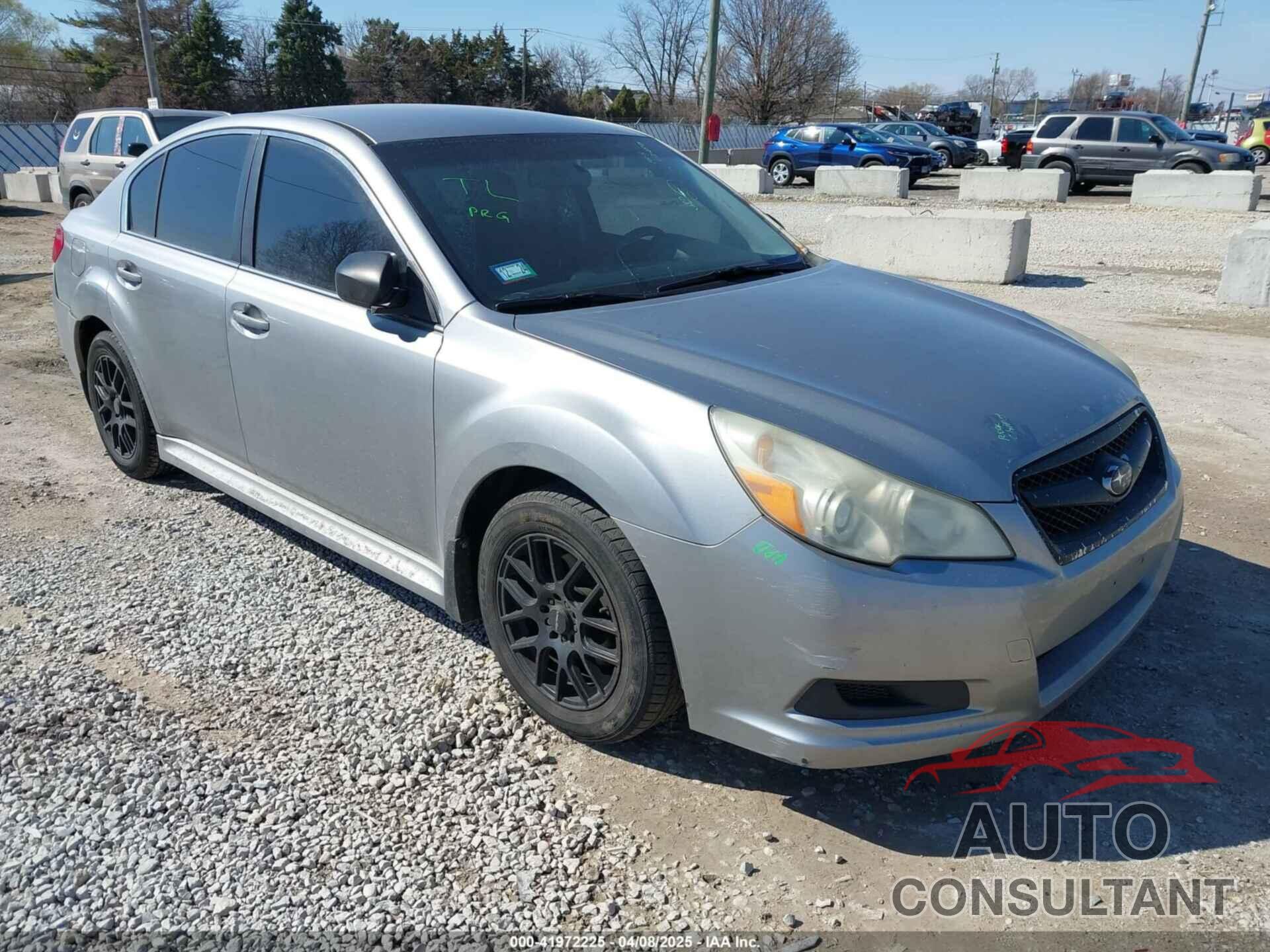 SUBARU LEGACY 2011 - 4S3BMBA69B3221030