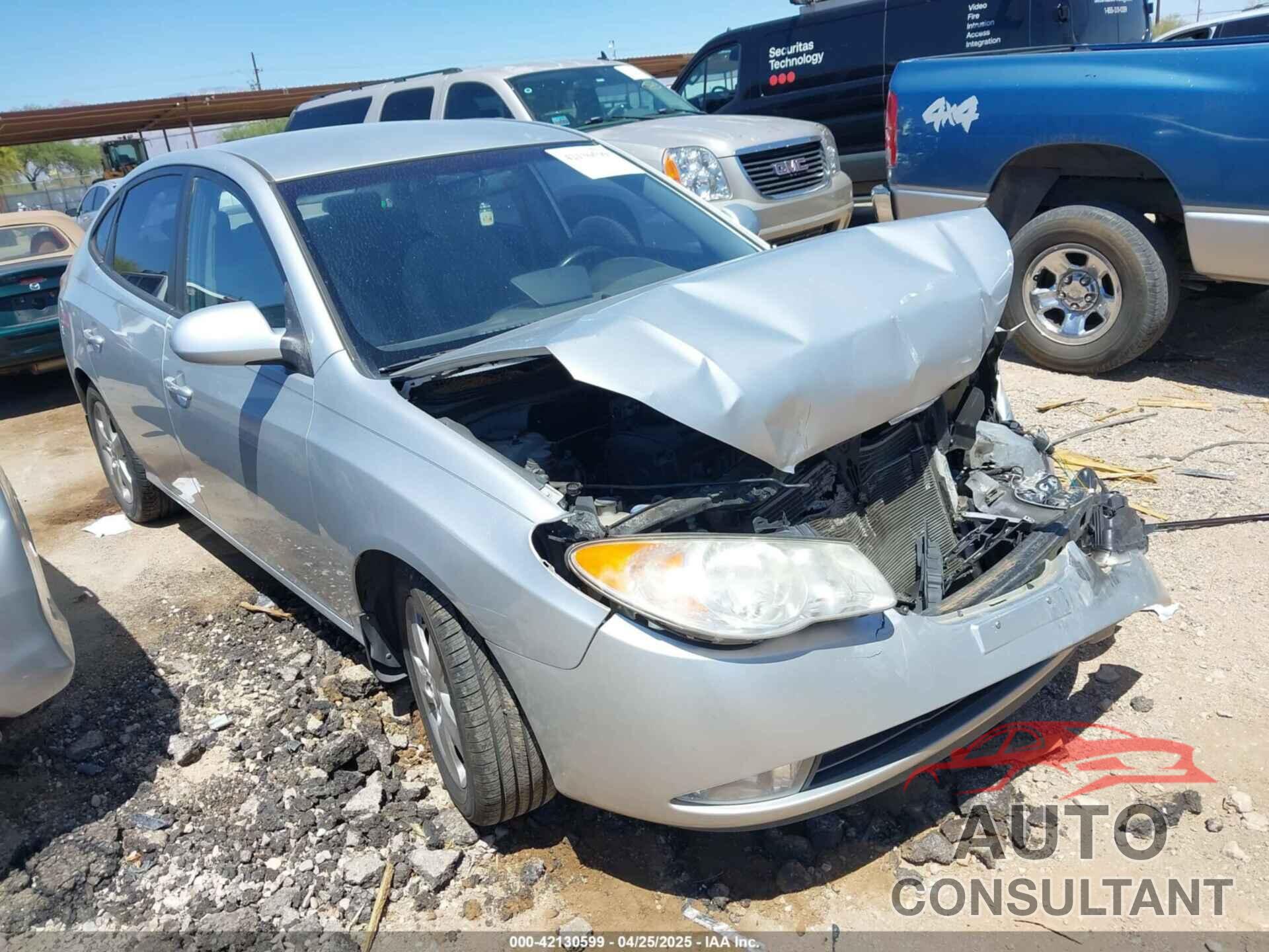 HYUNDAI ELANTRA 2009 - KMHDU46D39U617949