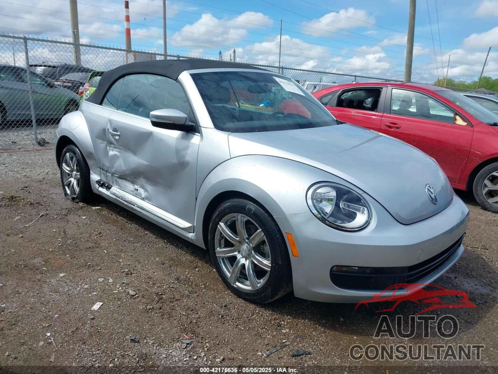 VOLKSWAGEN BEETLE 2013 - 3VW5X7AT0DM812322