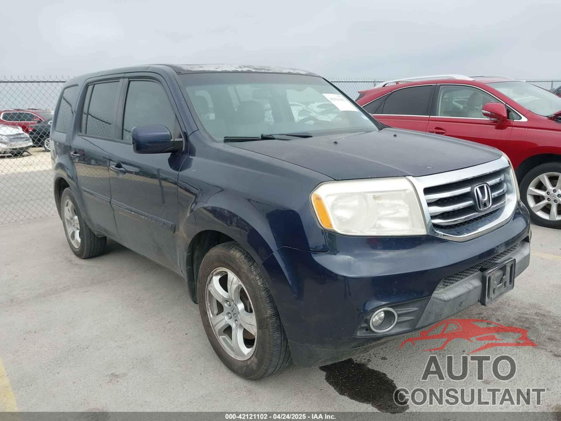 HONDA PILOT 2012 - 5FNYF3H53CB036306