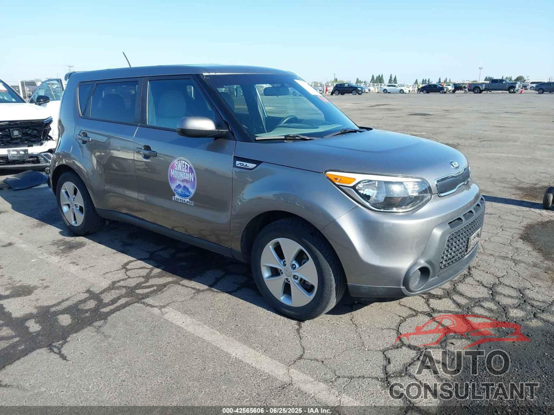 KIA SOUL 2016 - KNDJN2A28G7323571